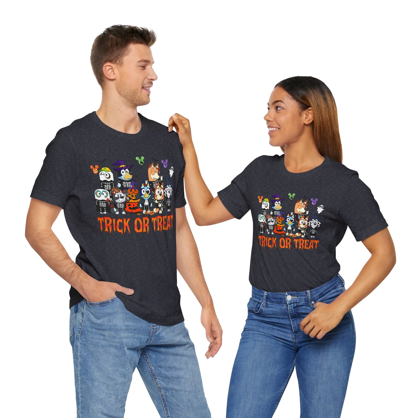Trick or Treat Jersey Short Sleeve Tee