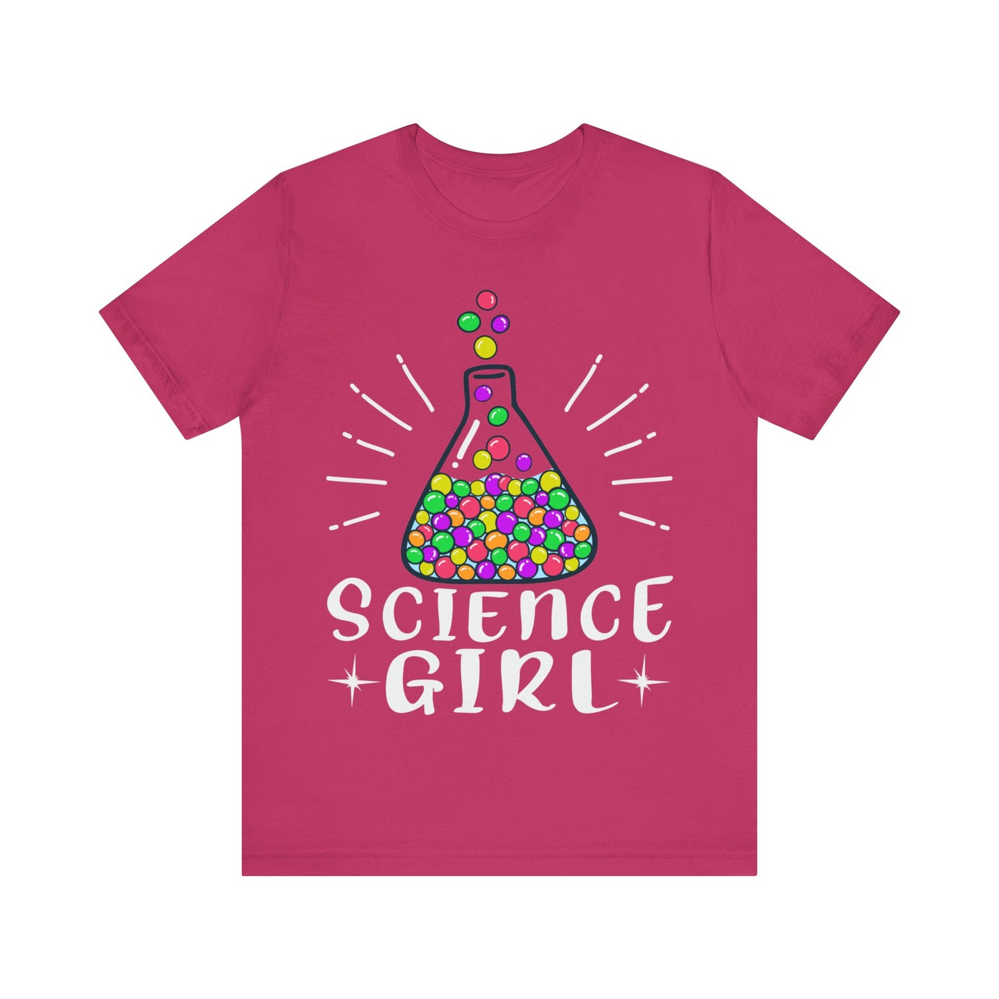 Science Girl Jersey Short Sleeve Tee
