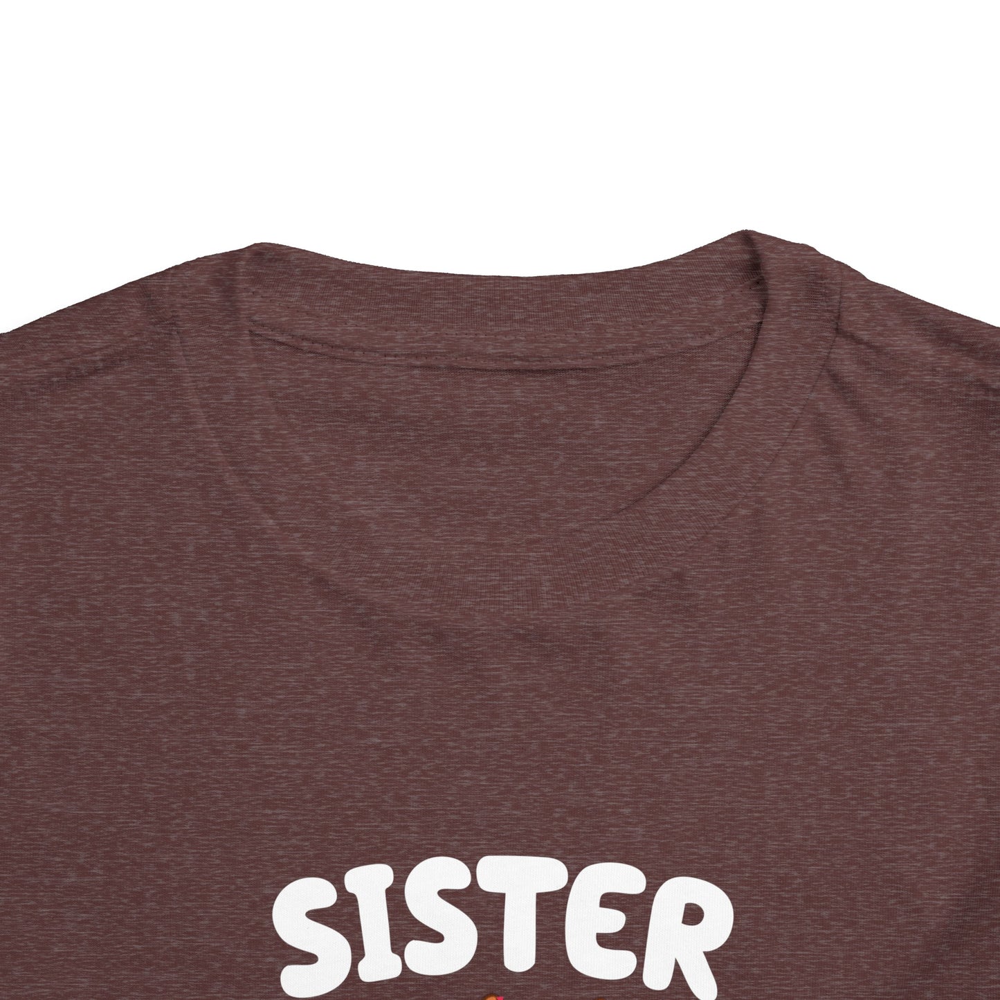 Sister Birthday Toddler Short Sleeve Tee