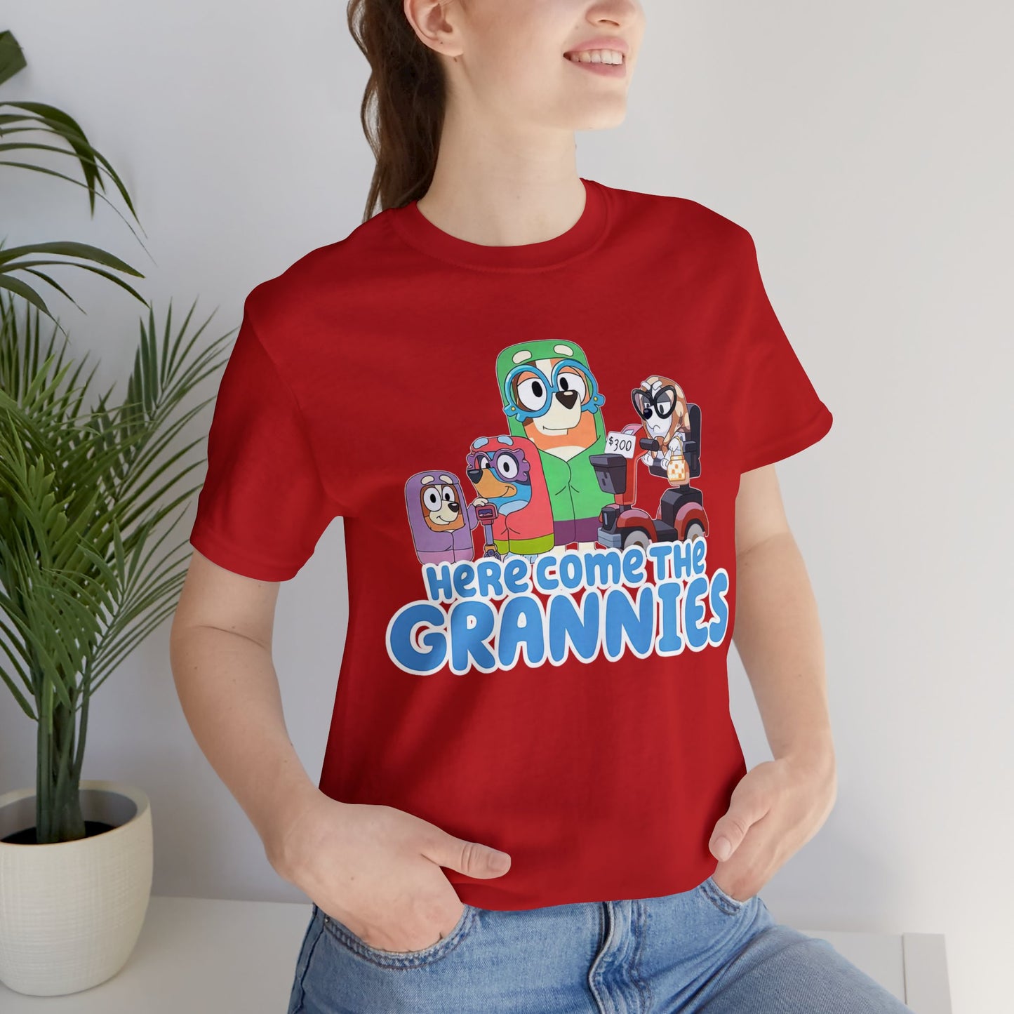 Here Comes the Grannies Short Sleeve Tshirt