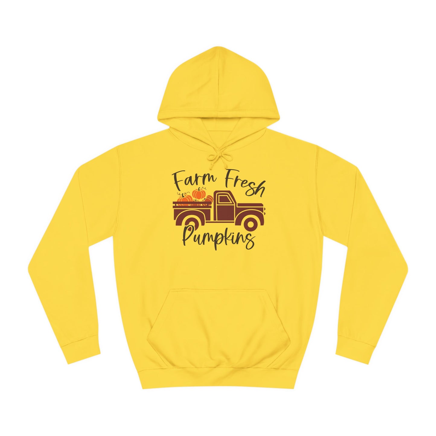 Farm Fresh Pumpkins College Hoodie