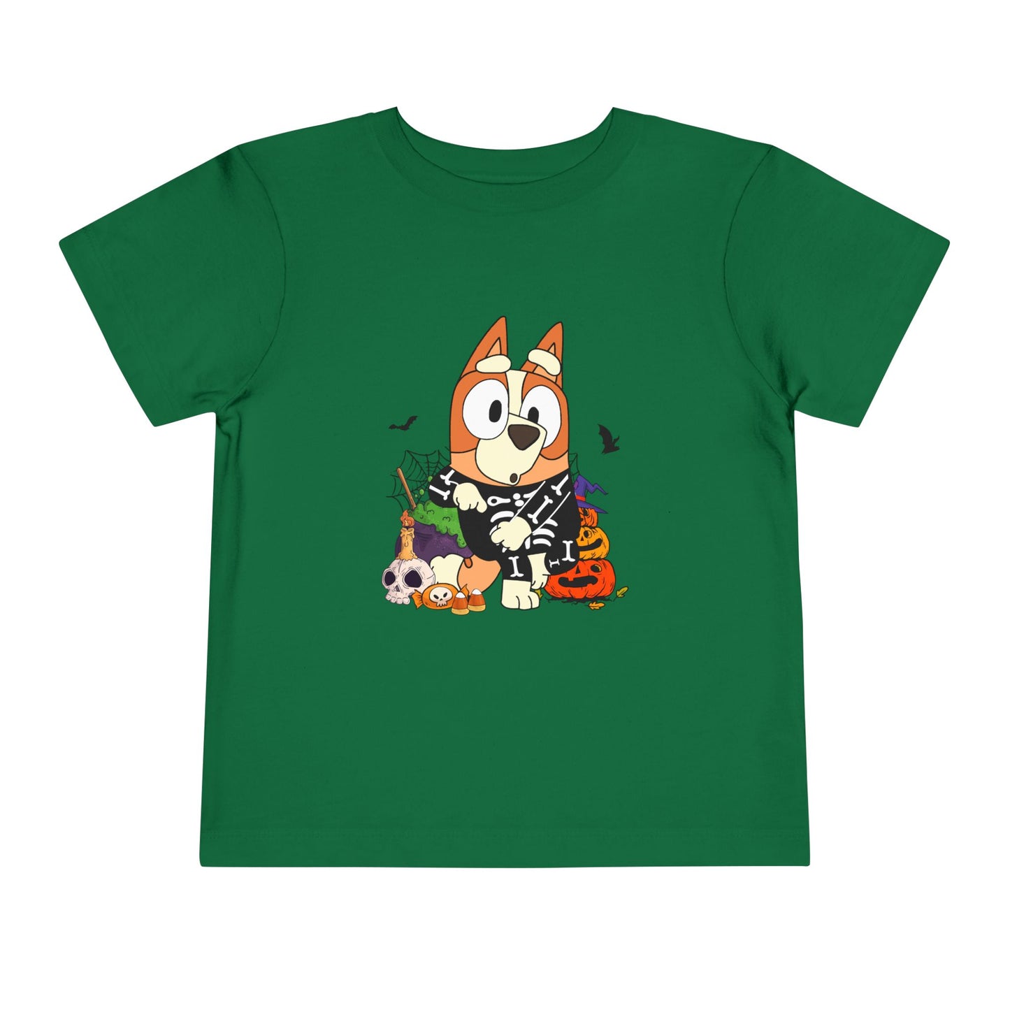 Bingo Halloween Toddler Short Sleeve Tee