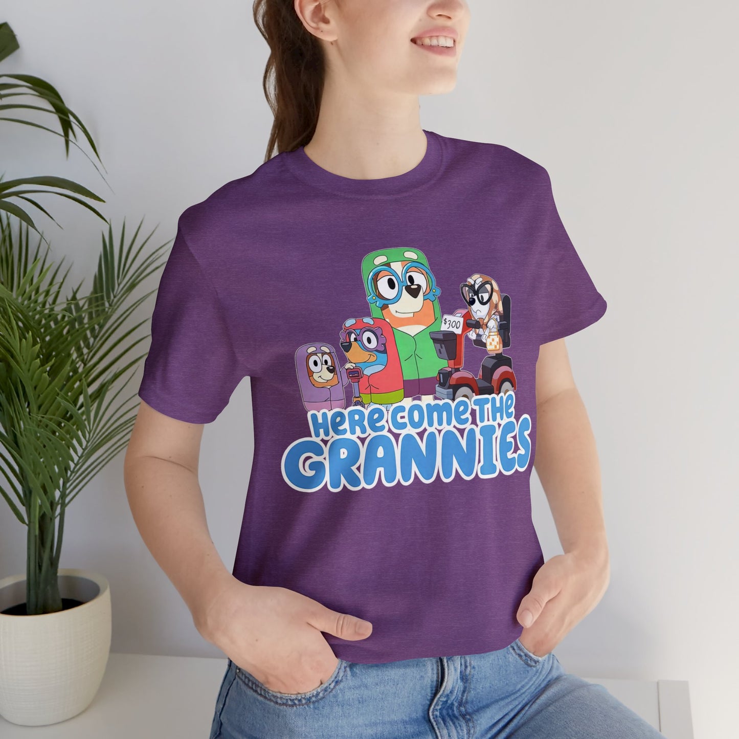 Here Comes the Grannies Short Sleeve Tshirt