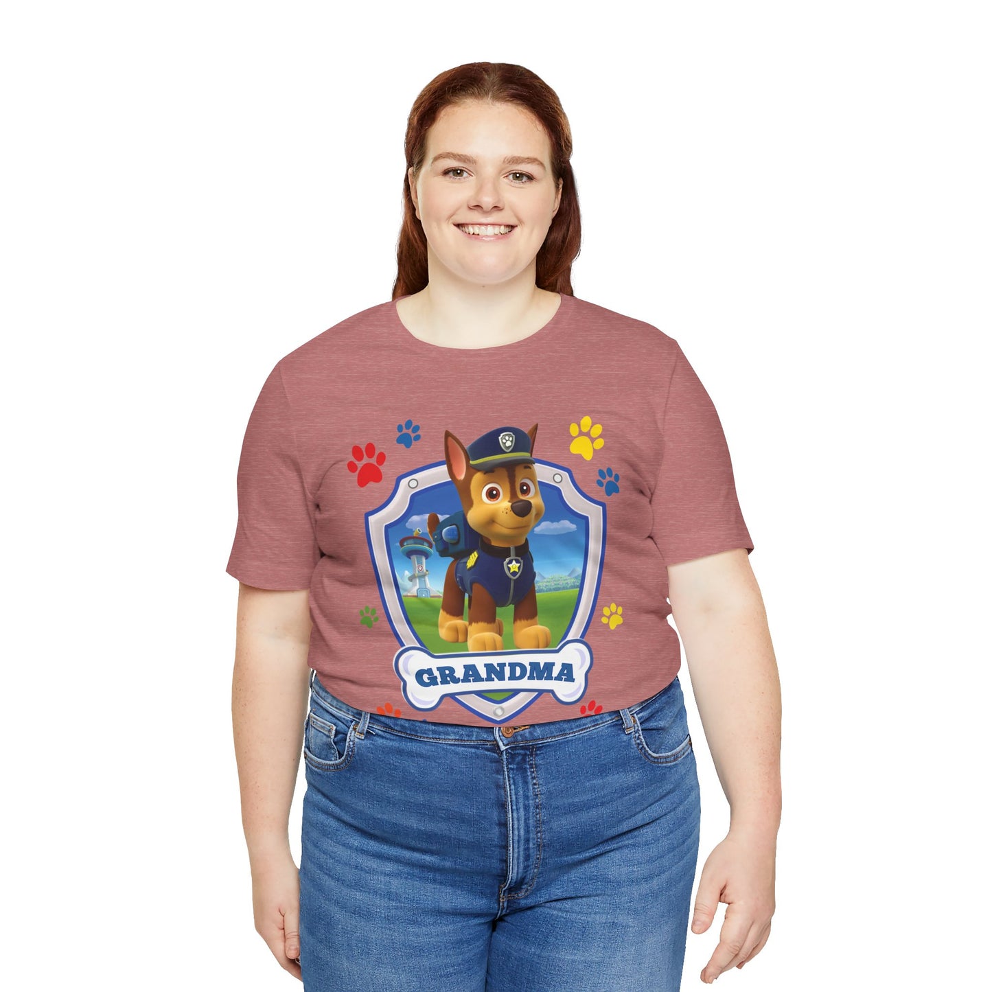 Grandma of the Birthday Boy Jersey Short Sleeve Tee