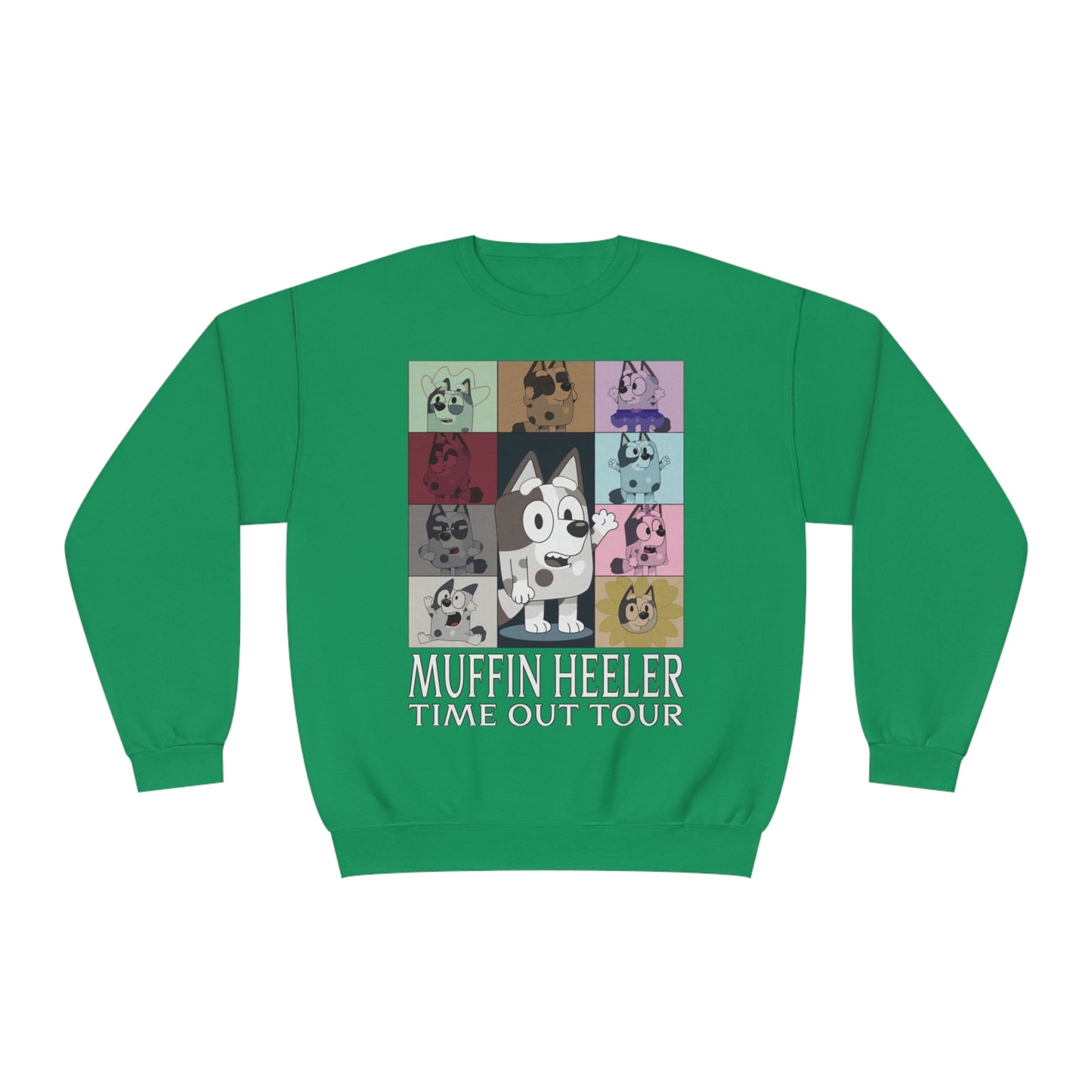 Muffin Heeler Time Out Tour sweatshirt