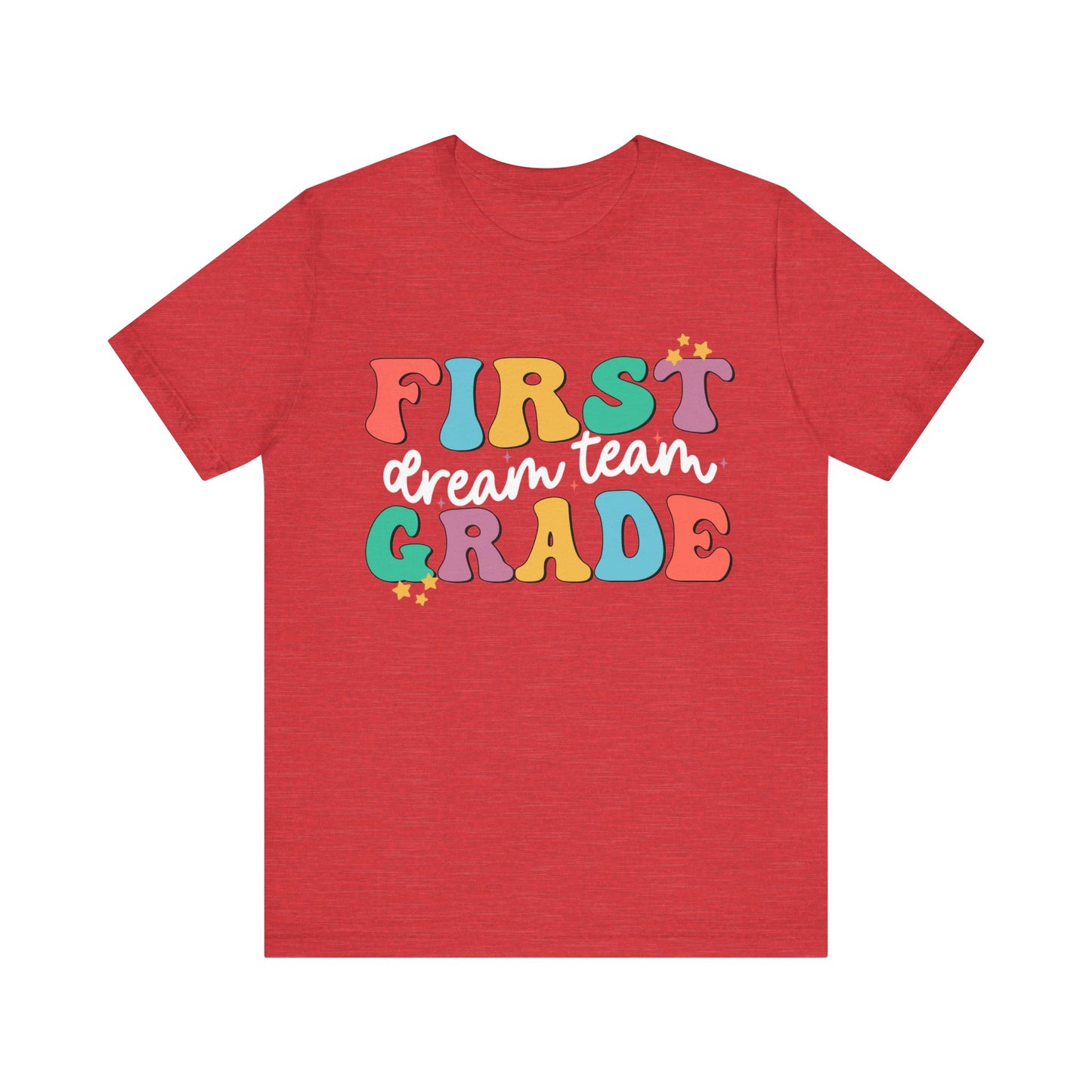 First Grade Dream Team Jersey Short Sleeve Tee