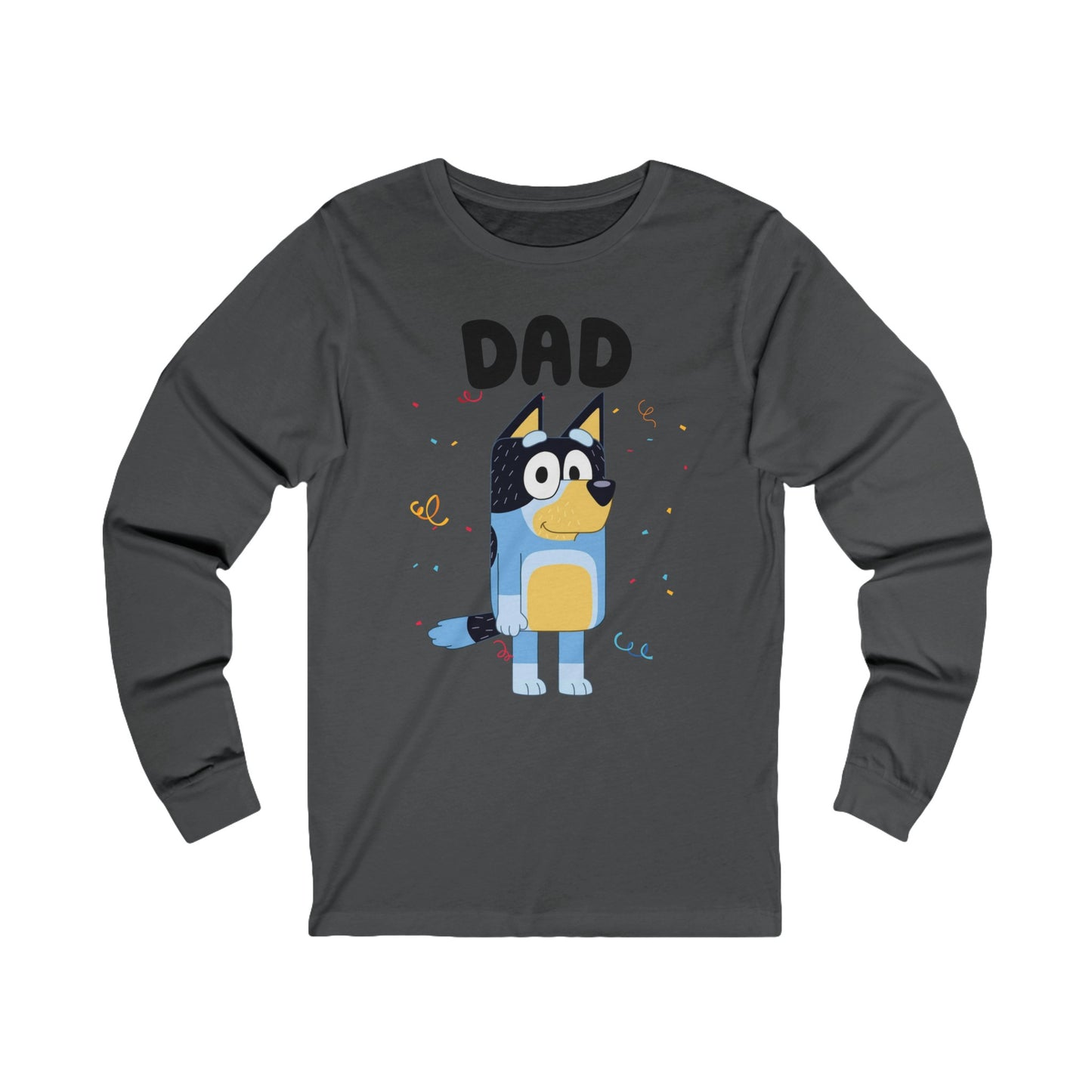 Dad Bluey Birthday Long sleeve Tshirt