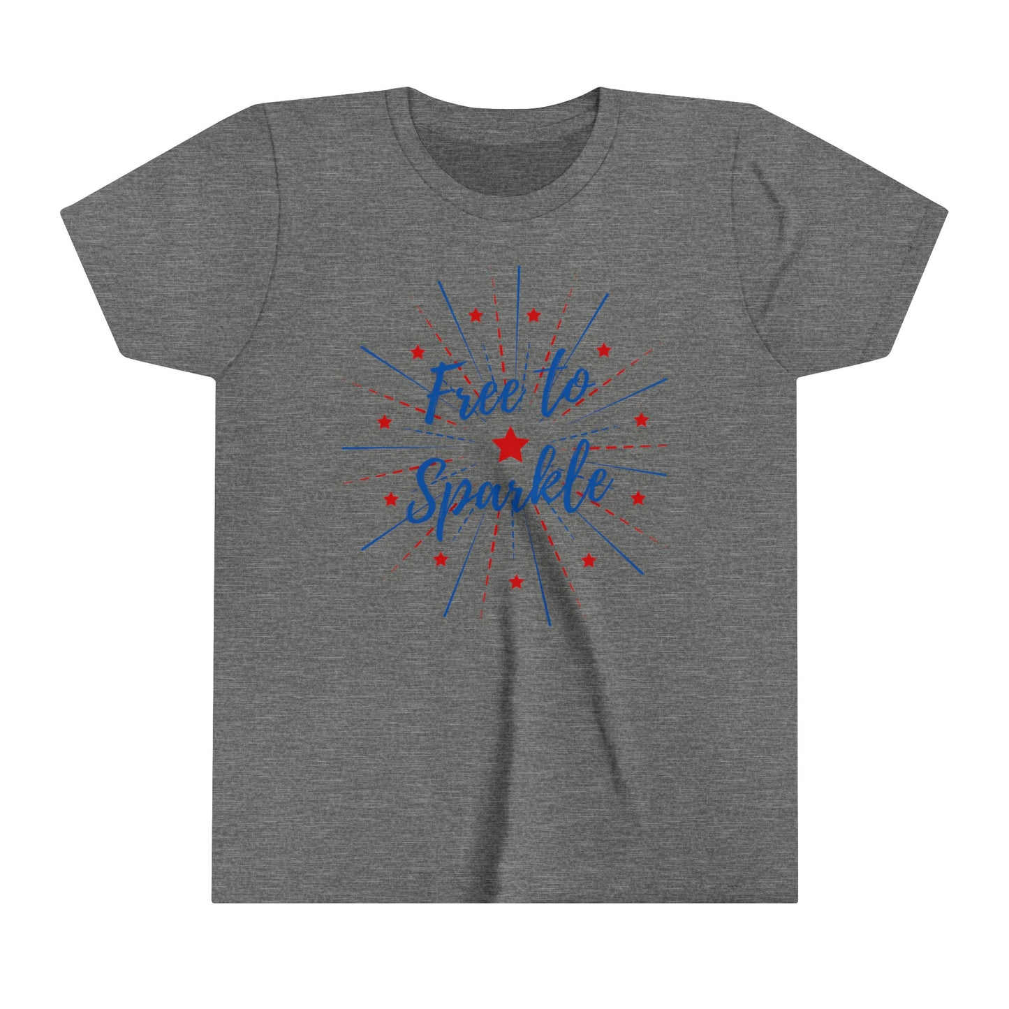 Free to Sparkle Youth Short Sleeve Tee