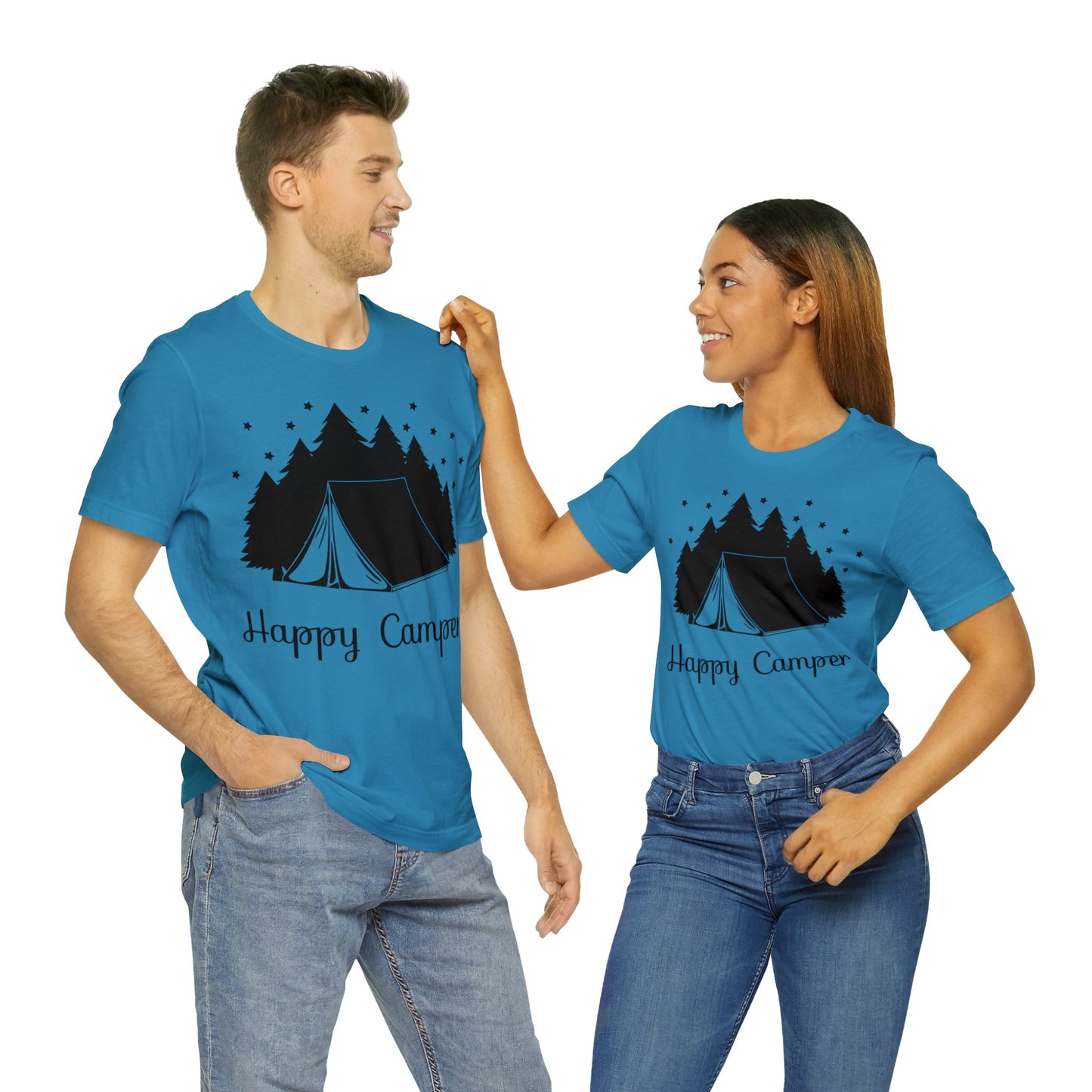 Happy Camper Short Sleeve Tshirt