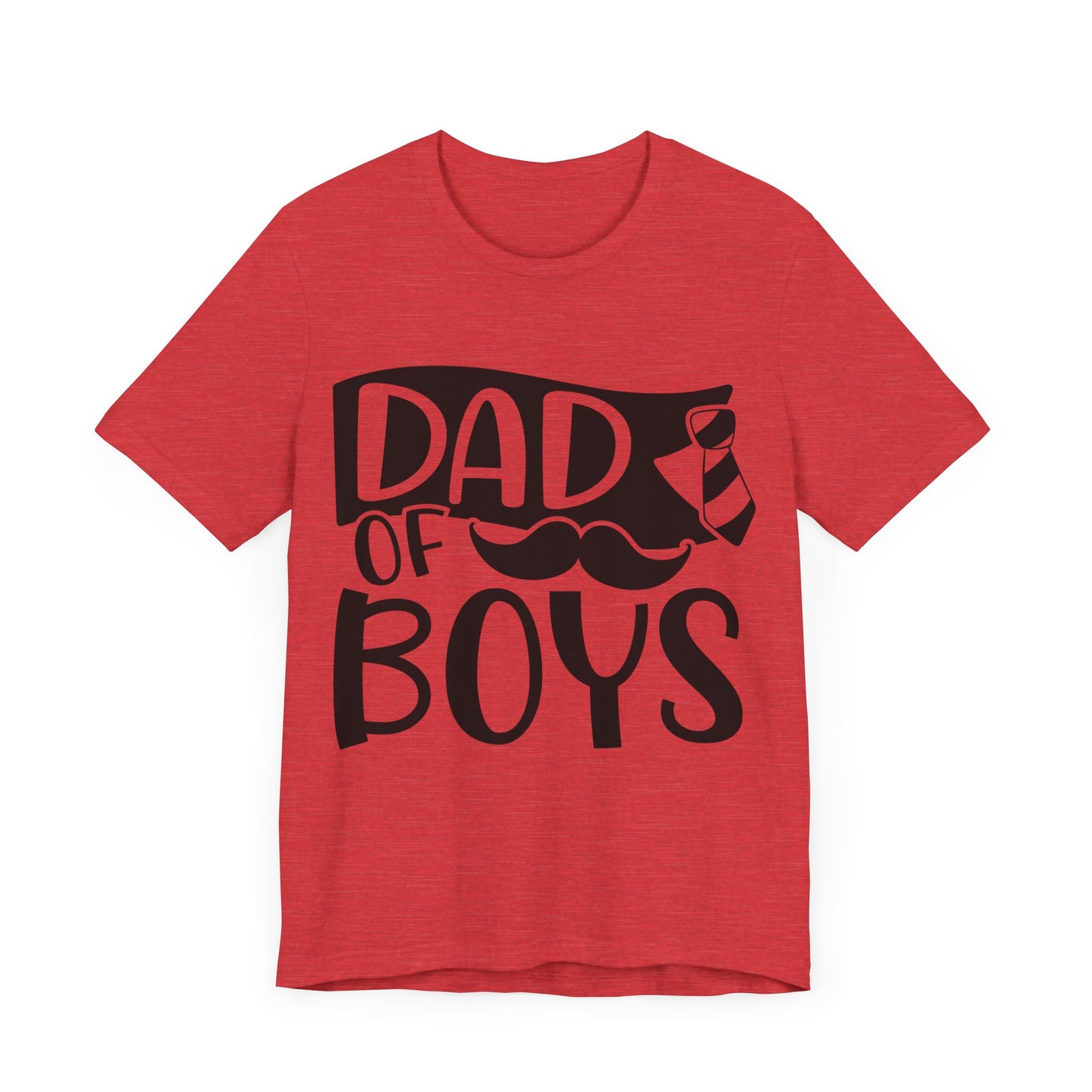 Dad of Boys Jersey Short Sleeve Tee