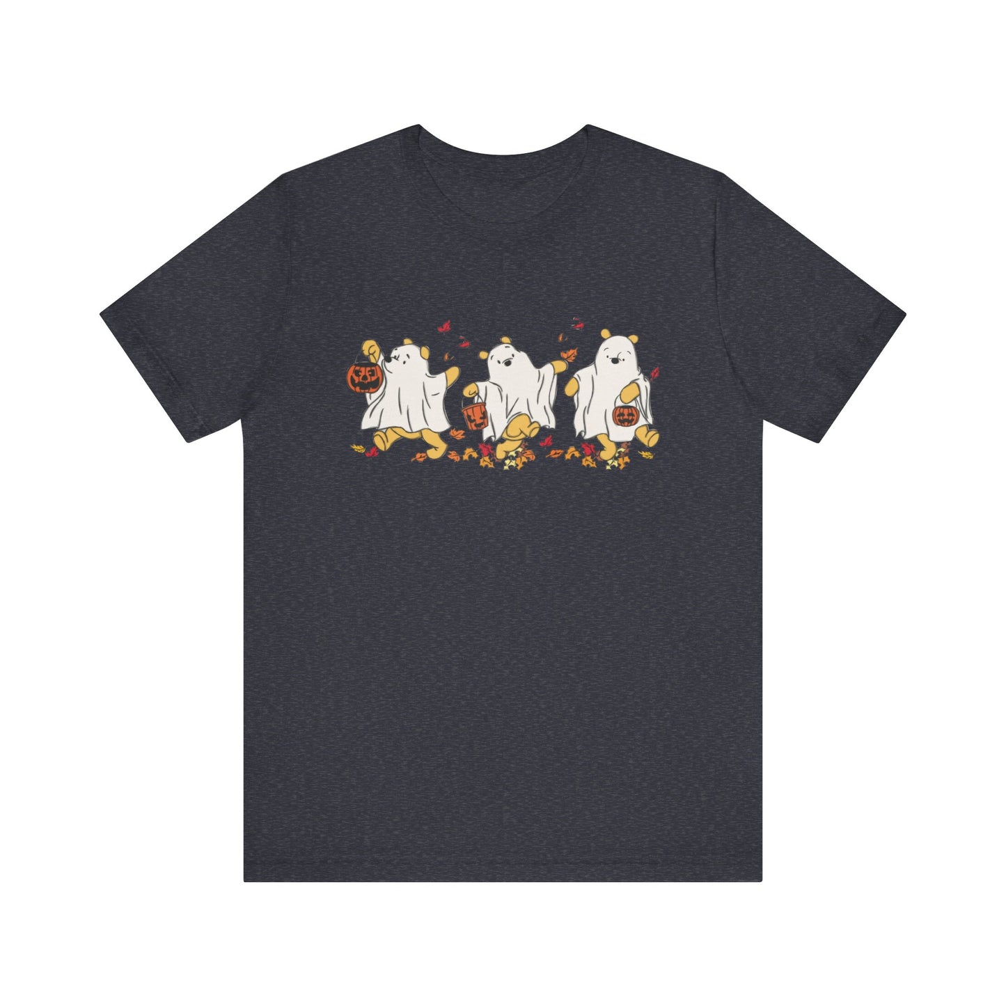 Halloween Pooh Jersey Short Sleeve Tee