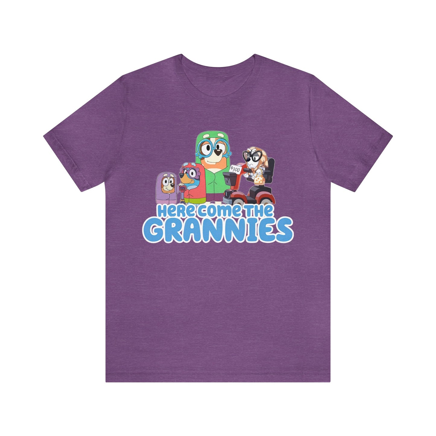 Here Comes the Grannies Short Sleeve Tshirt