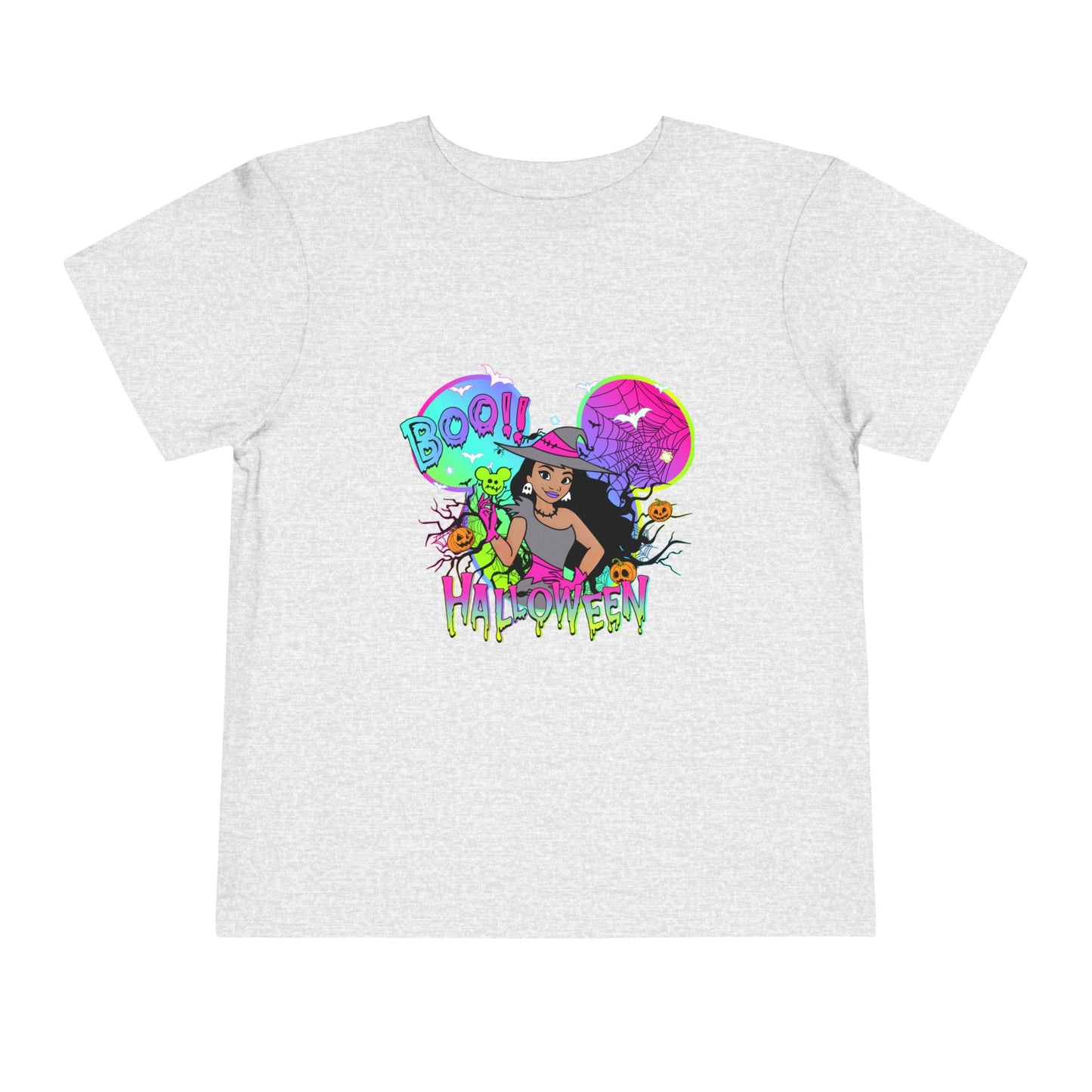 Moana Boo! Halloween Toddler Short Sleeve Tee