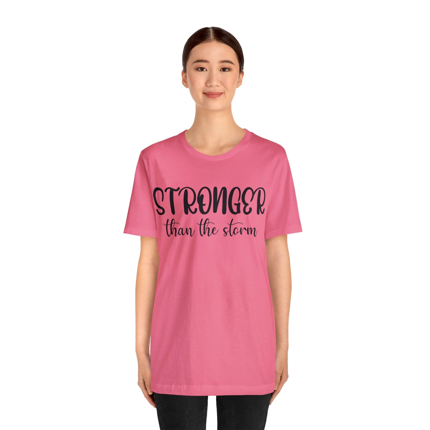 Stronger than the storm Short sleeve Tshirt