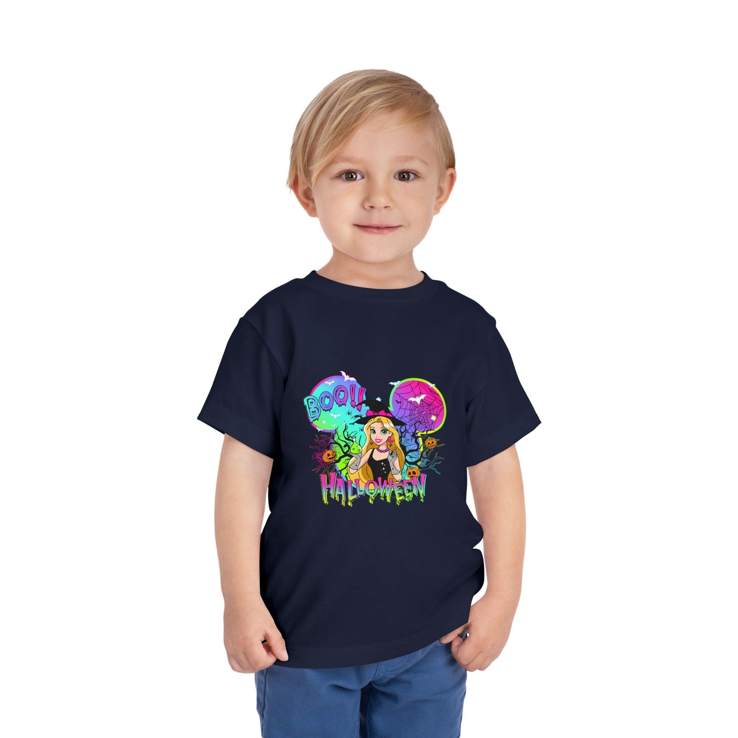 Rapunzel Boo! Halloween Toddler Short Sleeve Tee