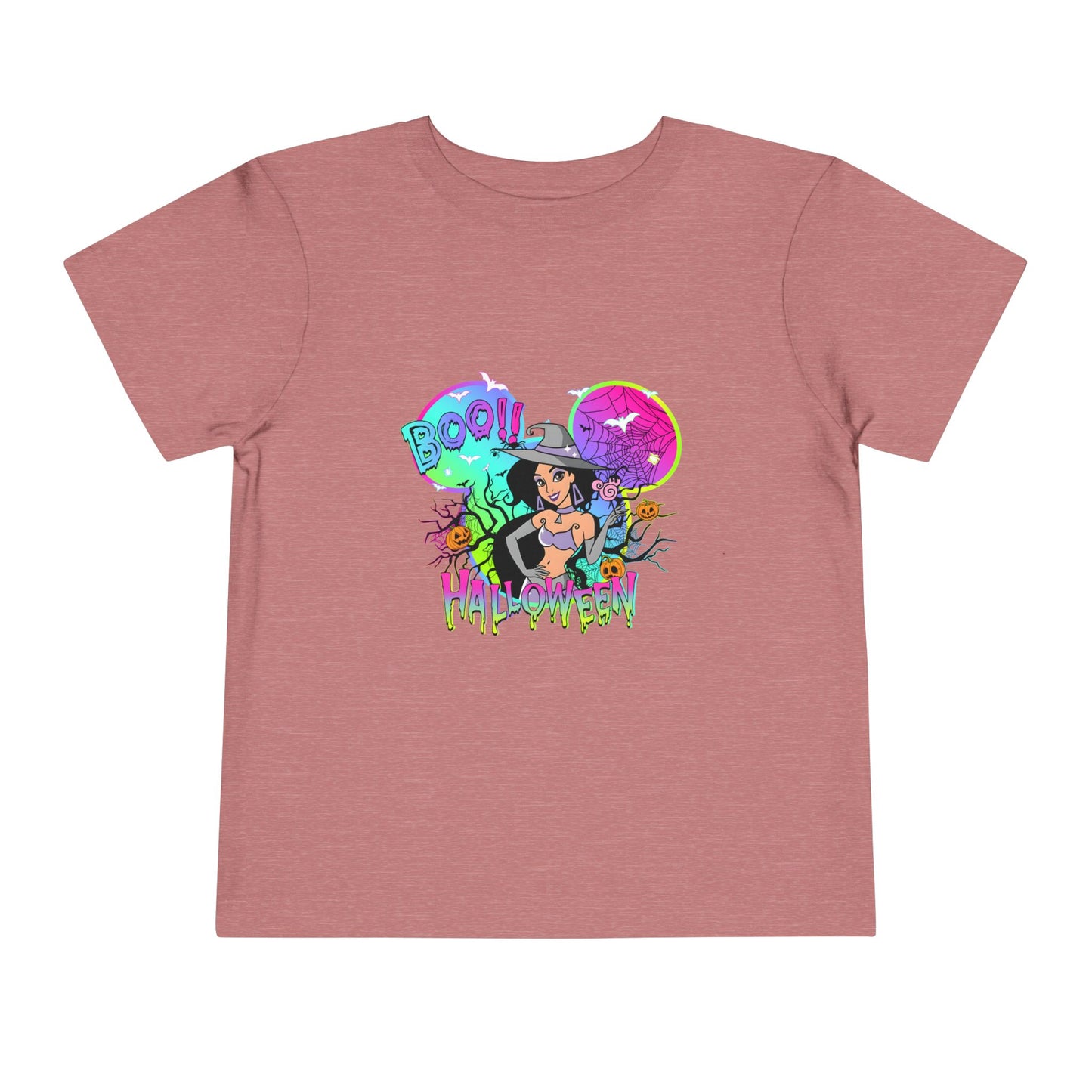 Jasmine Boo! Halloween Toddler Short Sleeve Tee