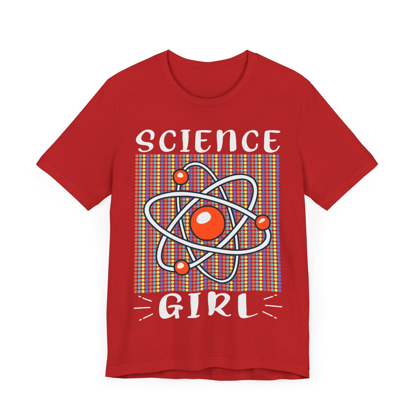 Science  Girl Jersey Short Sleeve Tee