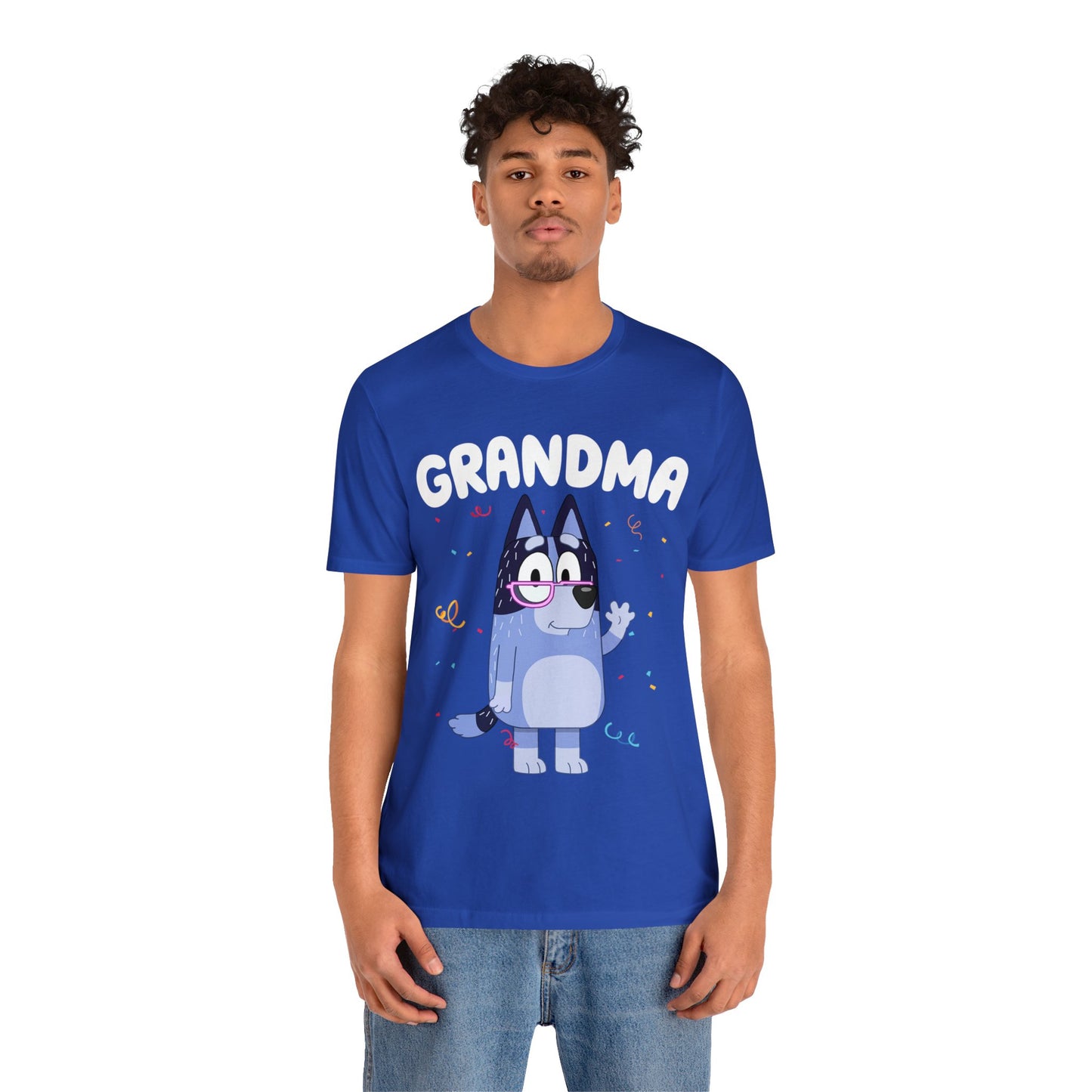 Grandma Bluey Birthday short sleeve Tshirt