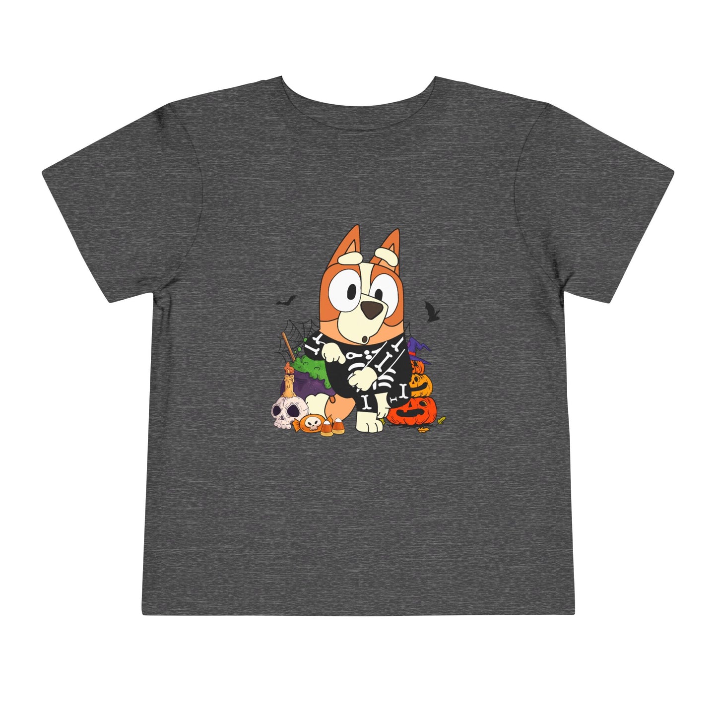 Bingo Halloween Toddler Short Sleeve Tee