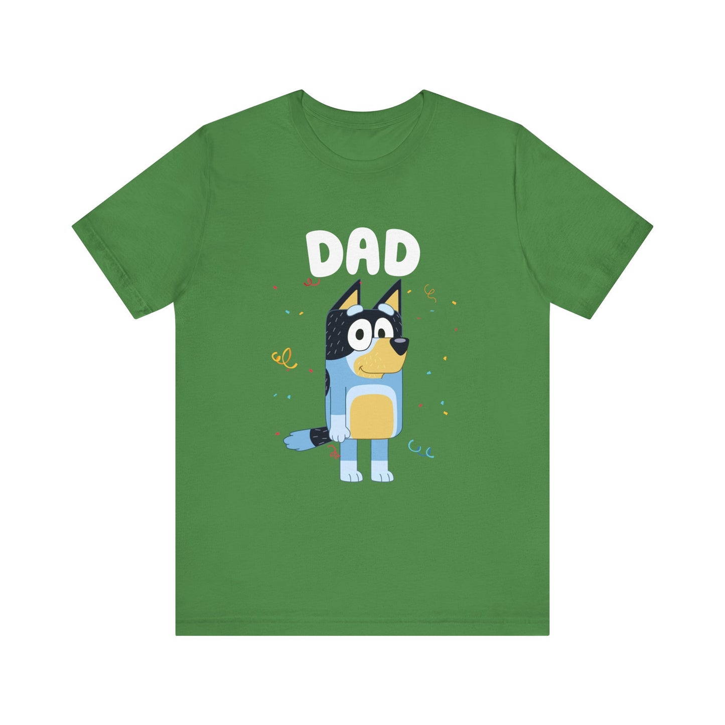 Dad Bluey Birthday Short sleeve Tshirt