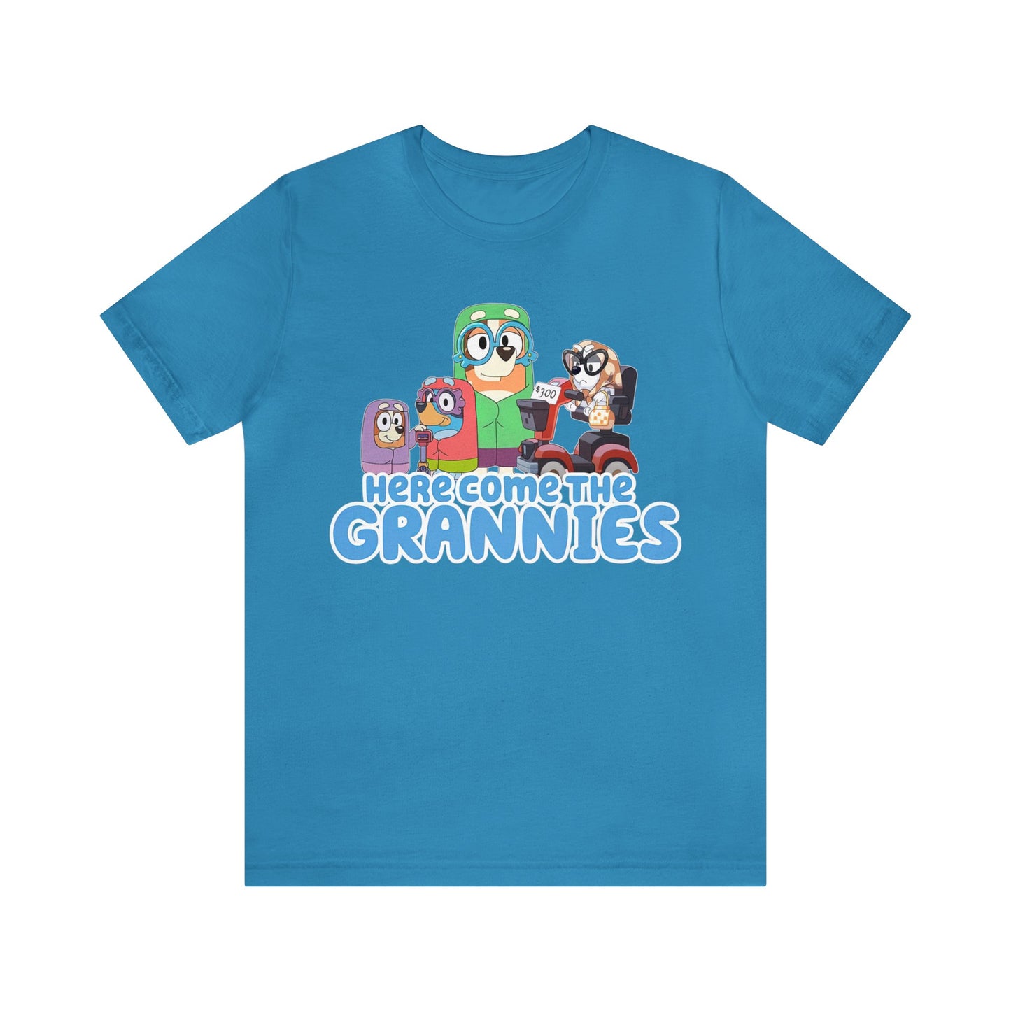 Here Comes the Grannies Short Sleeve Tshirt