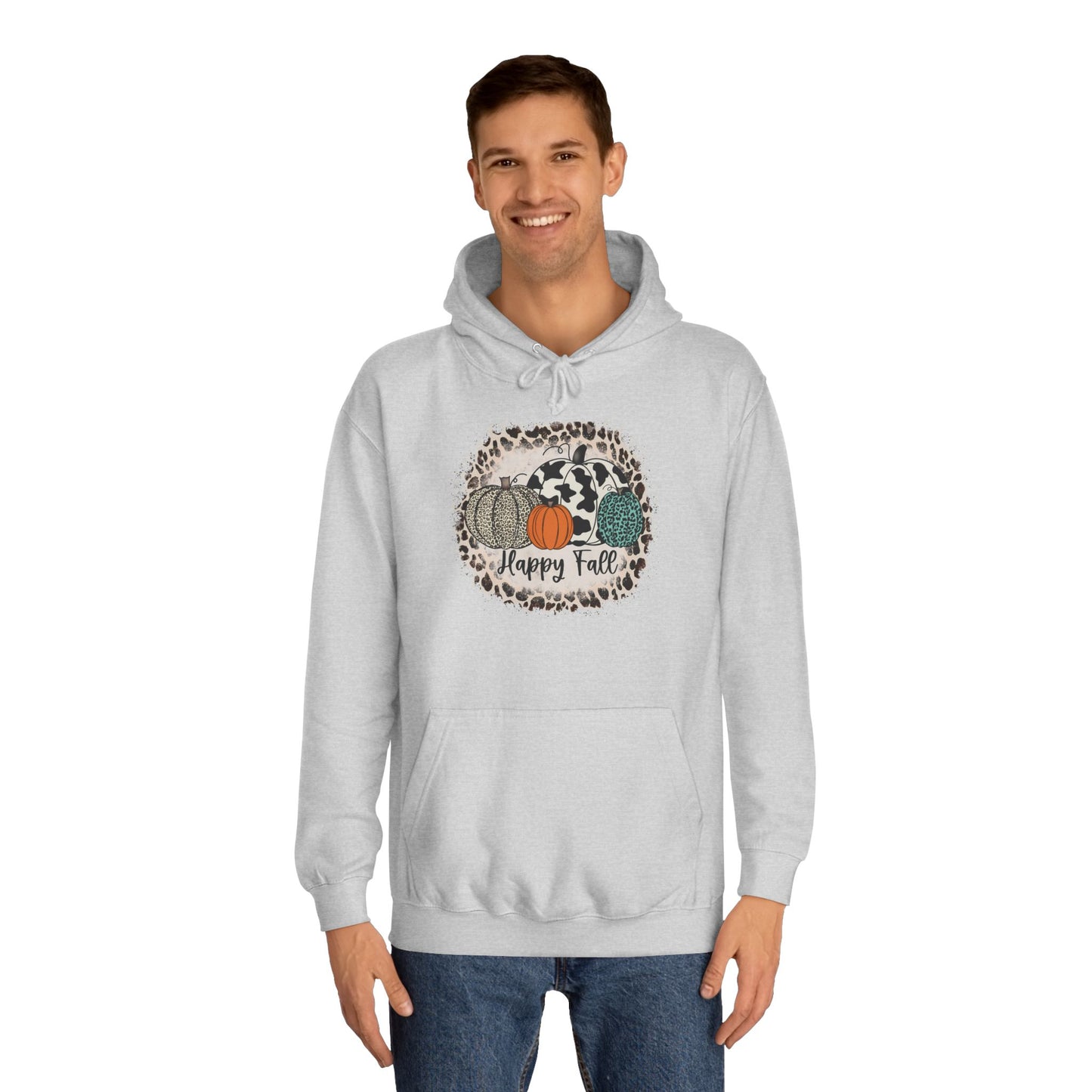 Happy Fall College Hoodie