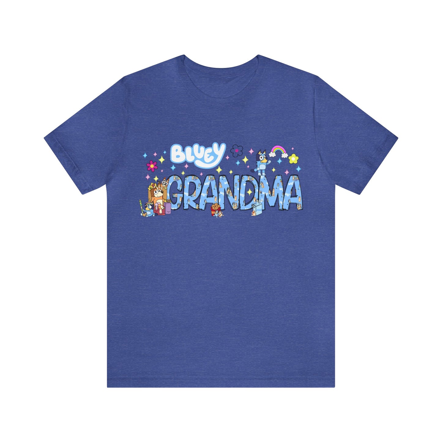 Bluey - Grandma Daily Affirmations Short Sleeve Tshirt