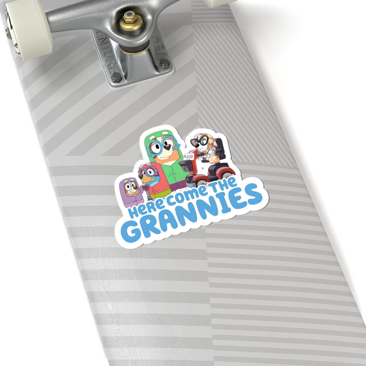 Here comes the grannies Stickers