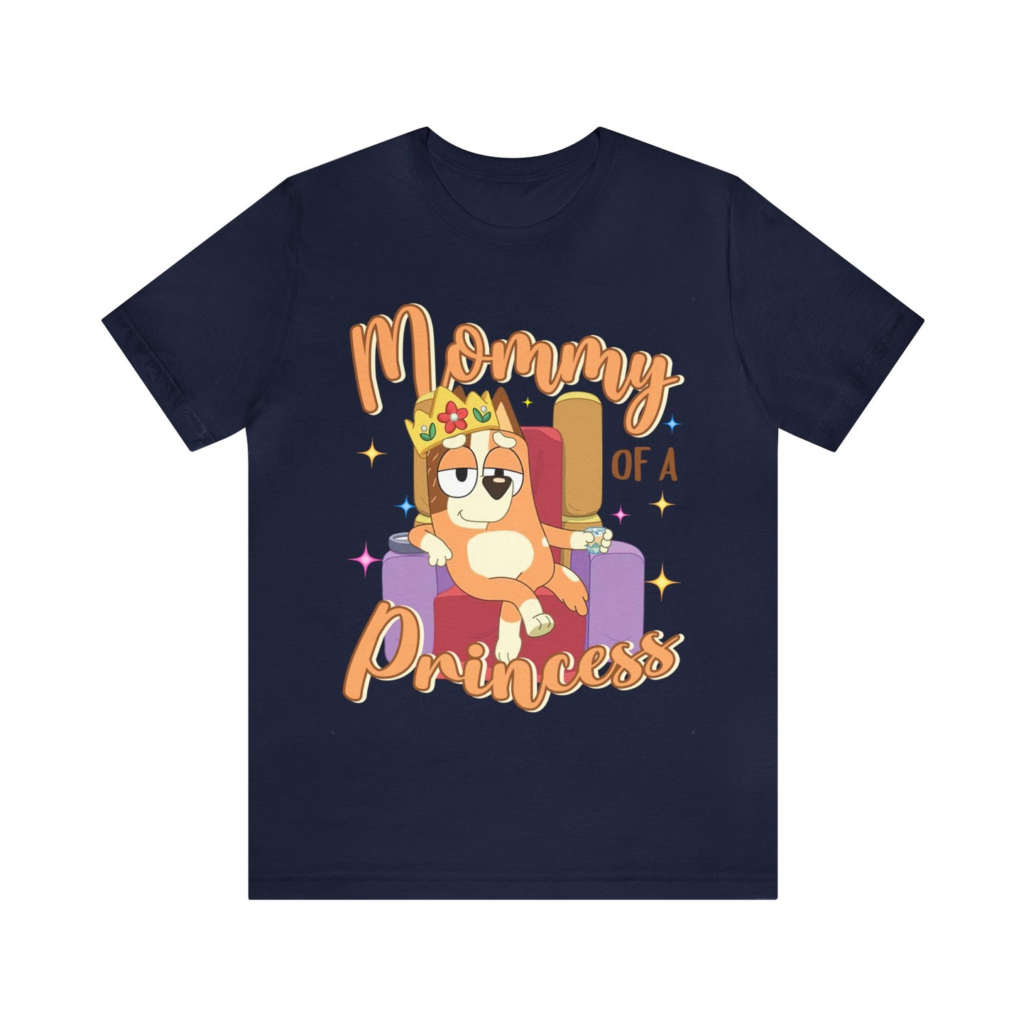 Mommy of a Princess Short Sleeve Tshirt