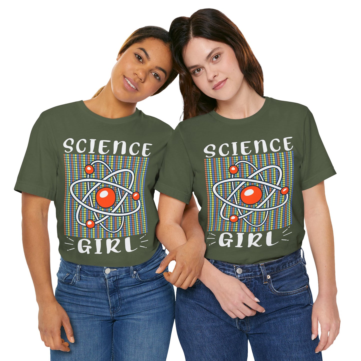 Science  Girl Jersey Short Sleeve Tee