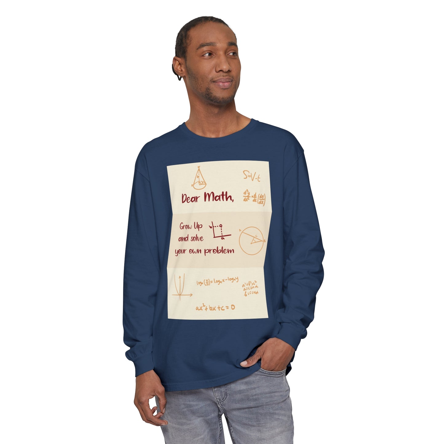 Dear Math Long Sleeve T-Shirt