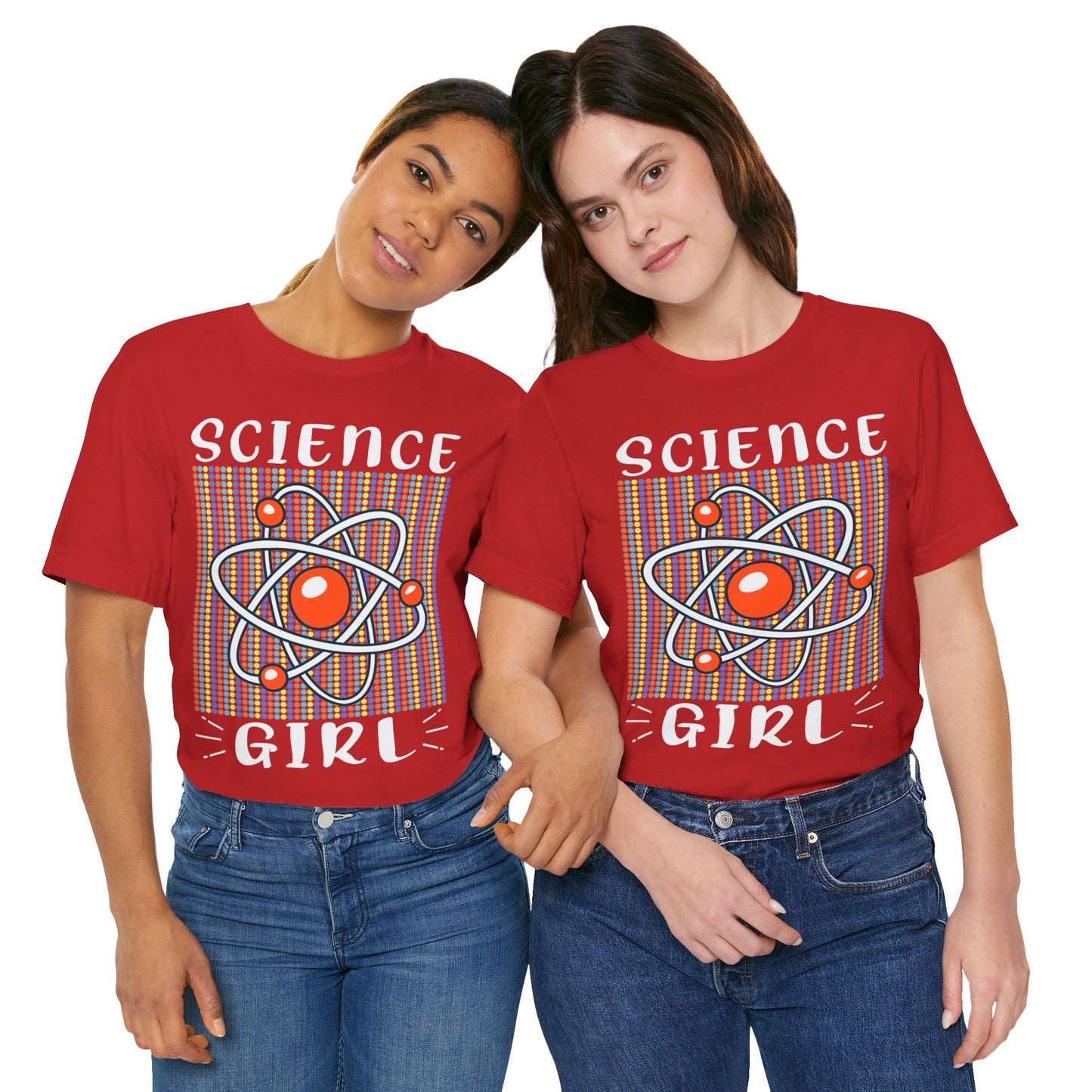 Science  Girl Jersey Short Sleeve Tee