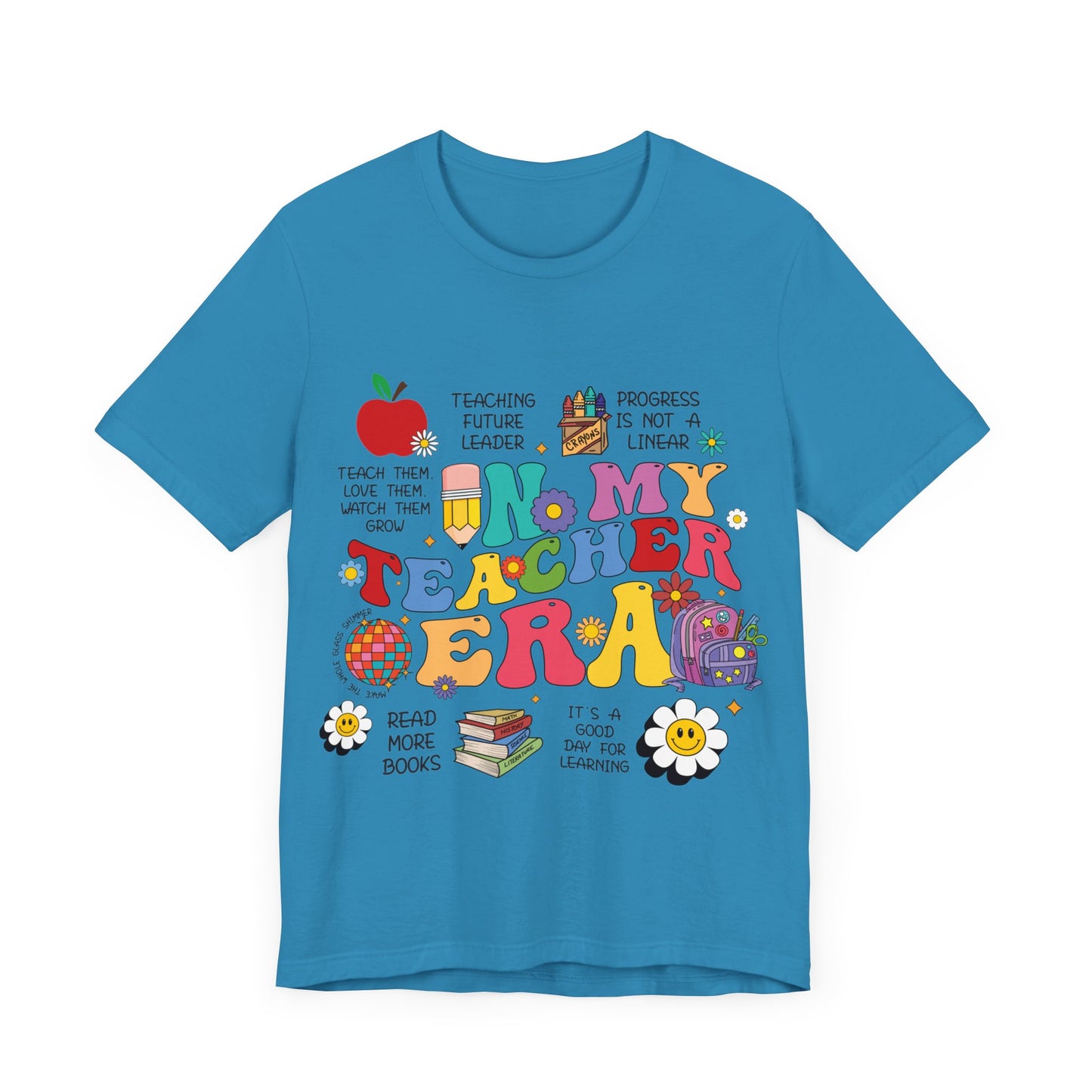 In My Teacher Era Jersey Short Sleeve Tee