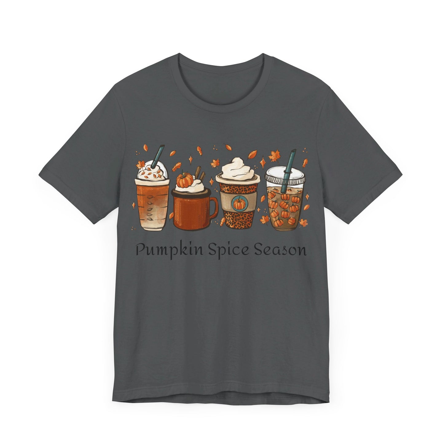 Pumpkin Spice Season Jersey Short Sleeve Tee
