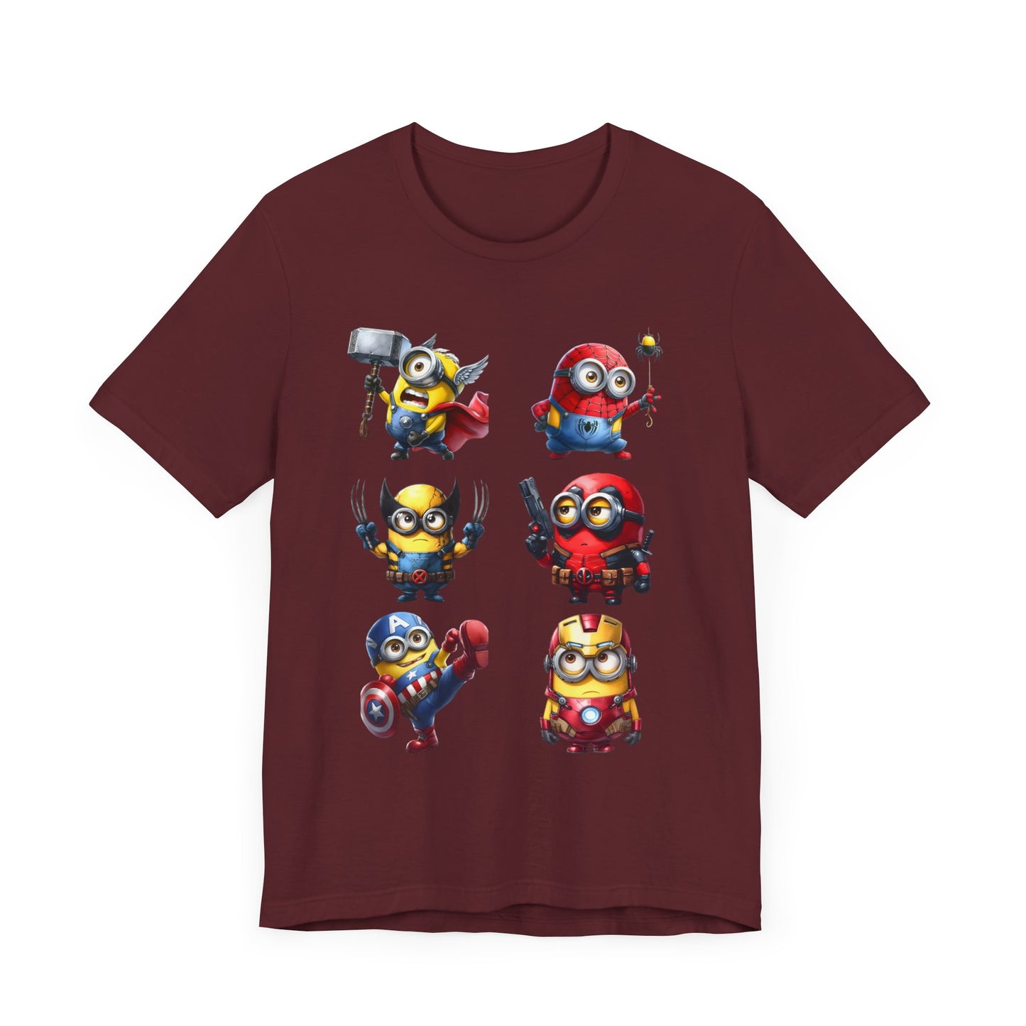 Marvel Minions Jersey Short Sleeve Tee