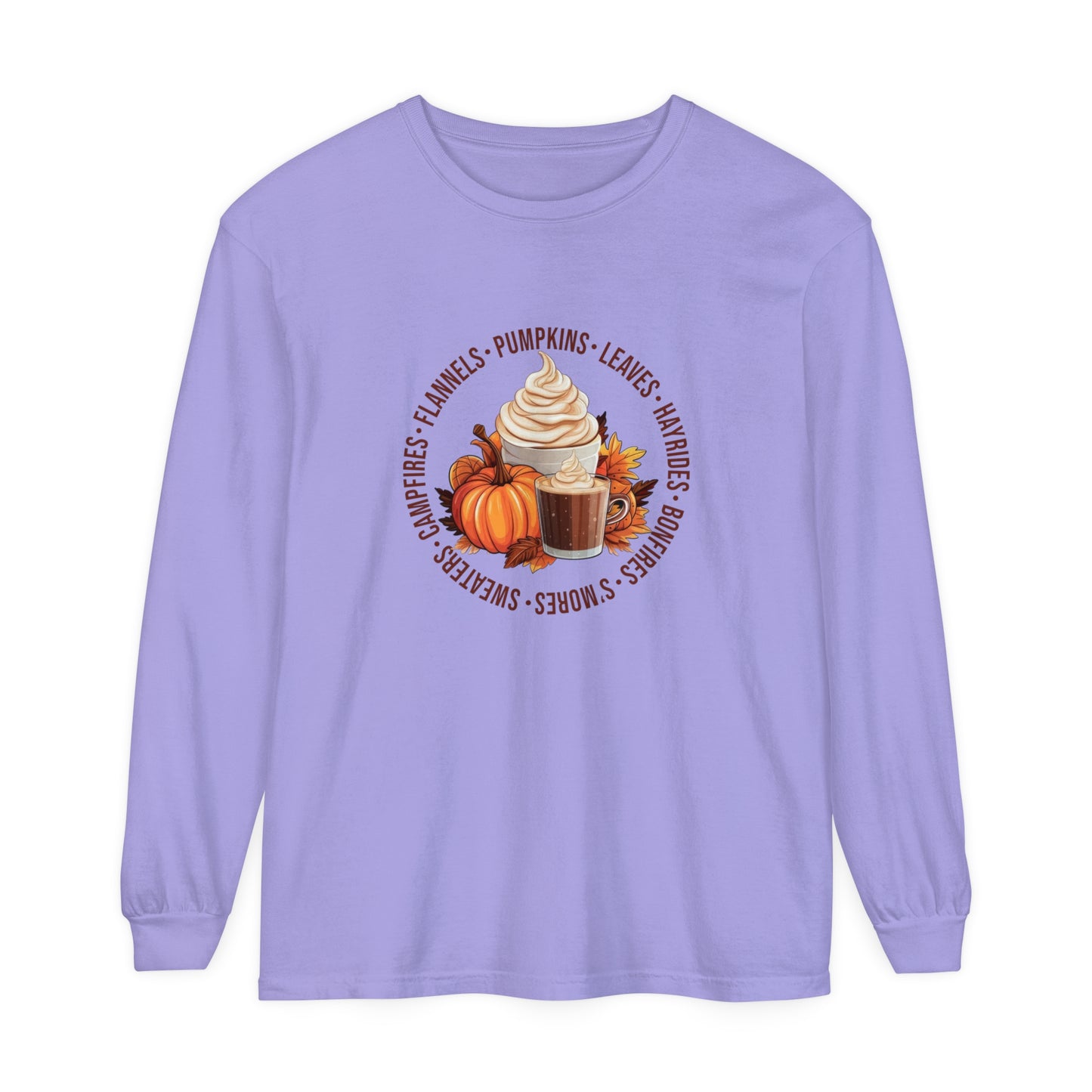 Circle of Fall Long Sleeve T-Shirt