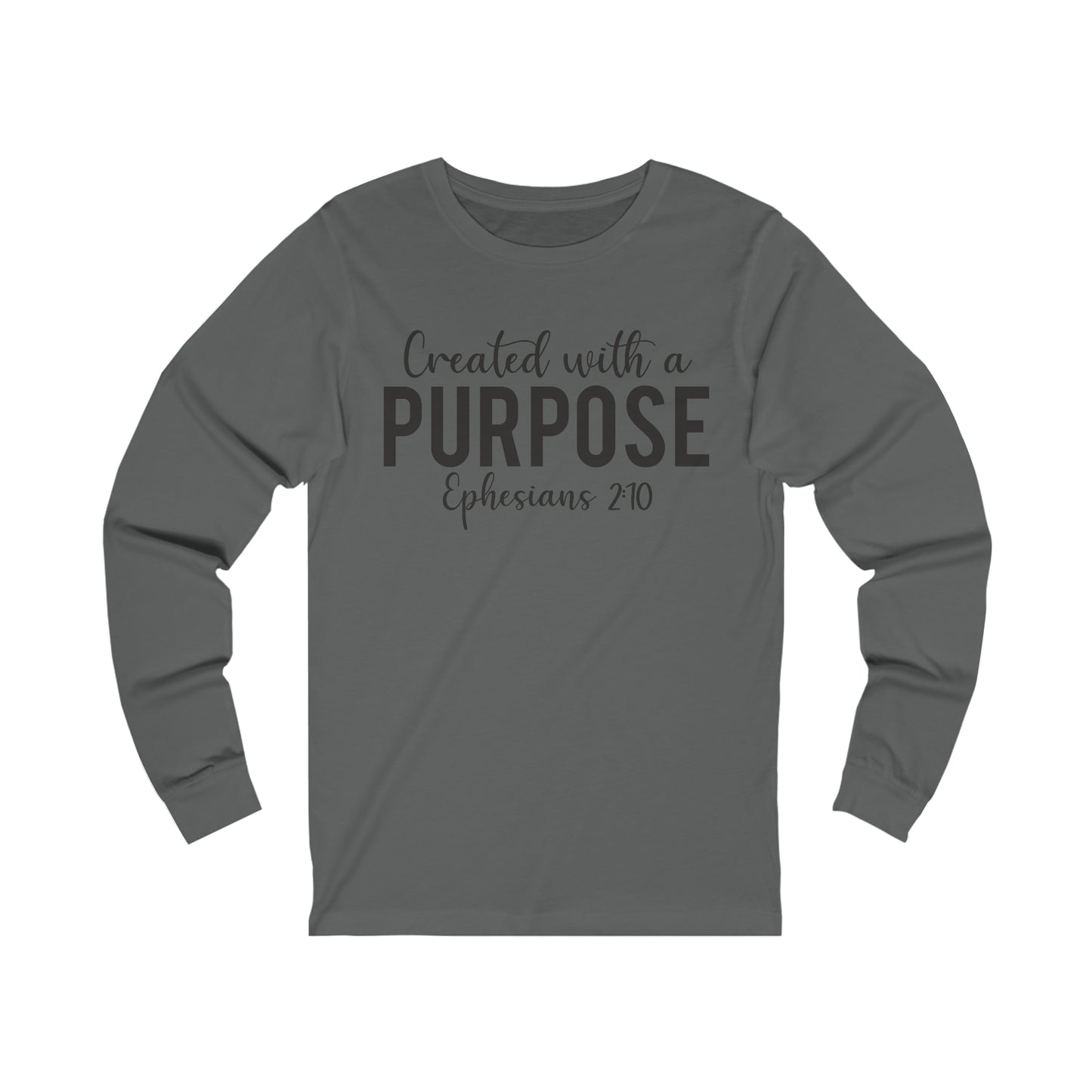Created with a Purpose Long sleeve Tshirt