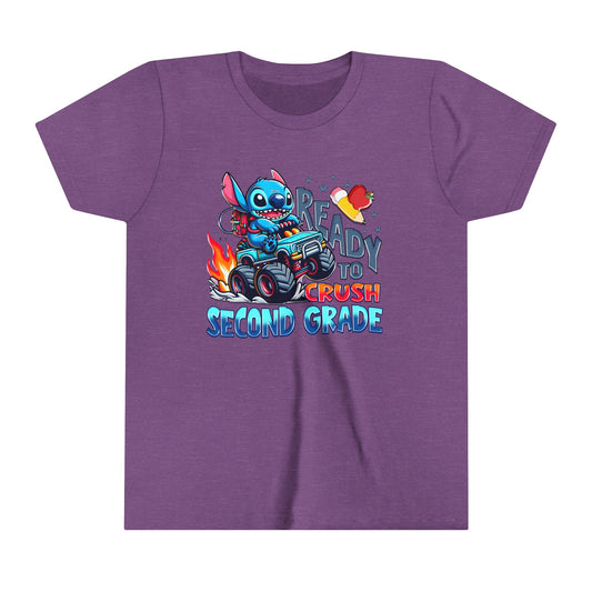Ready to Crush Second Grade Youth Short Sleeve Tee