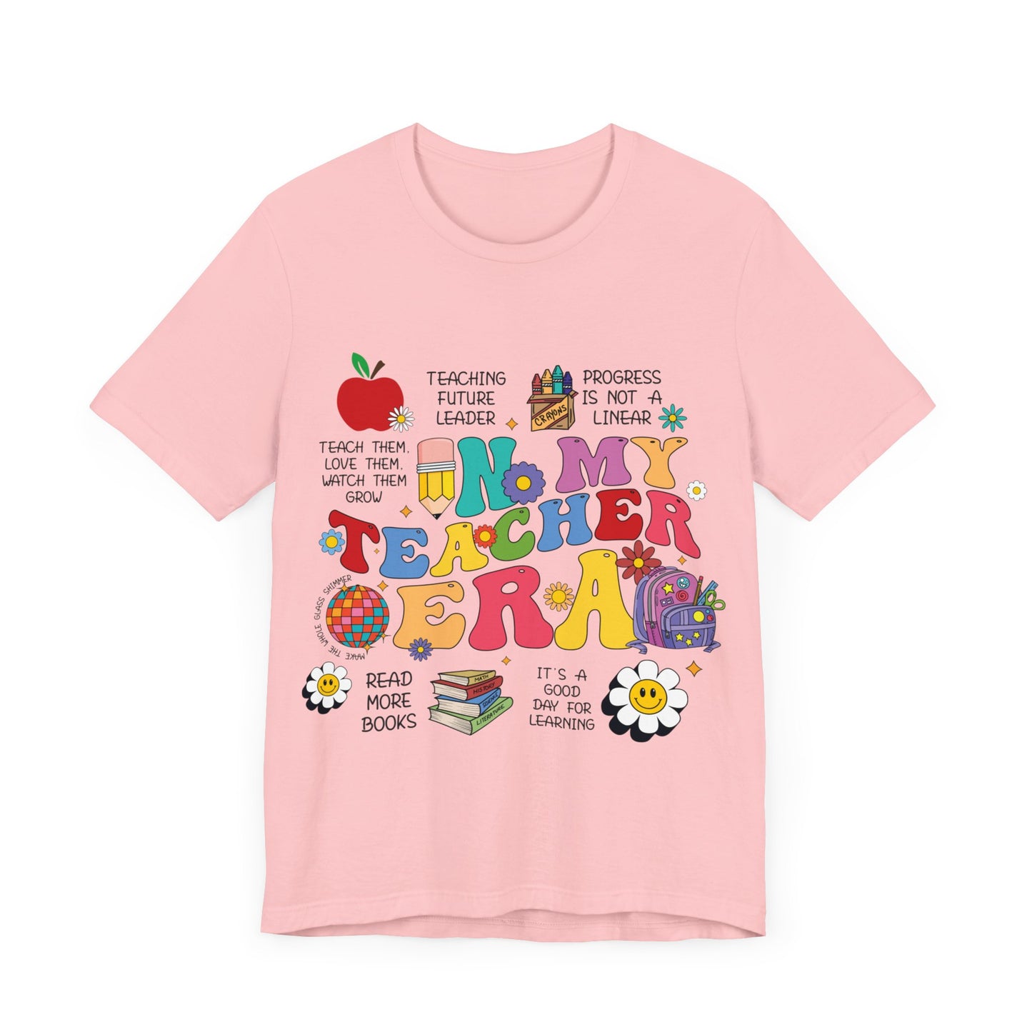 In My Teacher Era Jersey Short Sleeve Tee