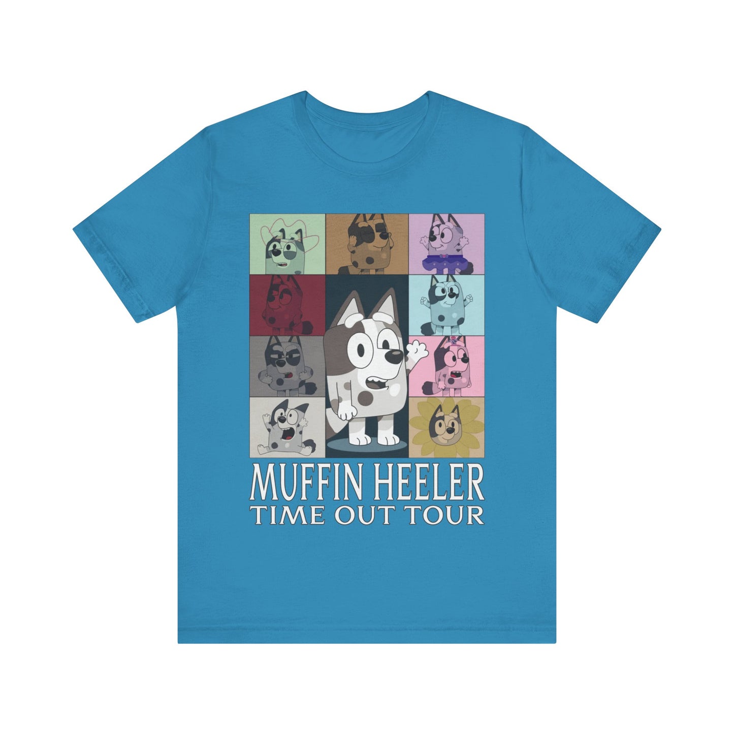Muffin Heeler Time Out Tour Jersey Short Sleeve Tee