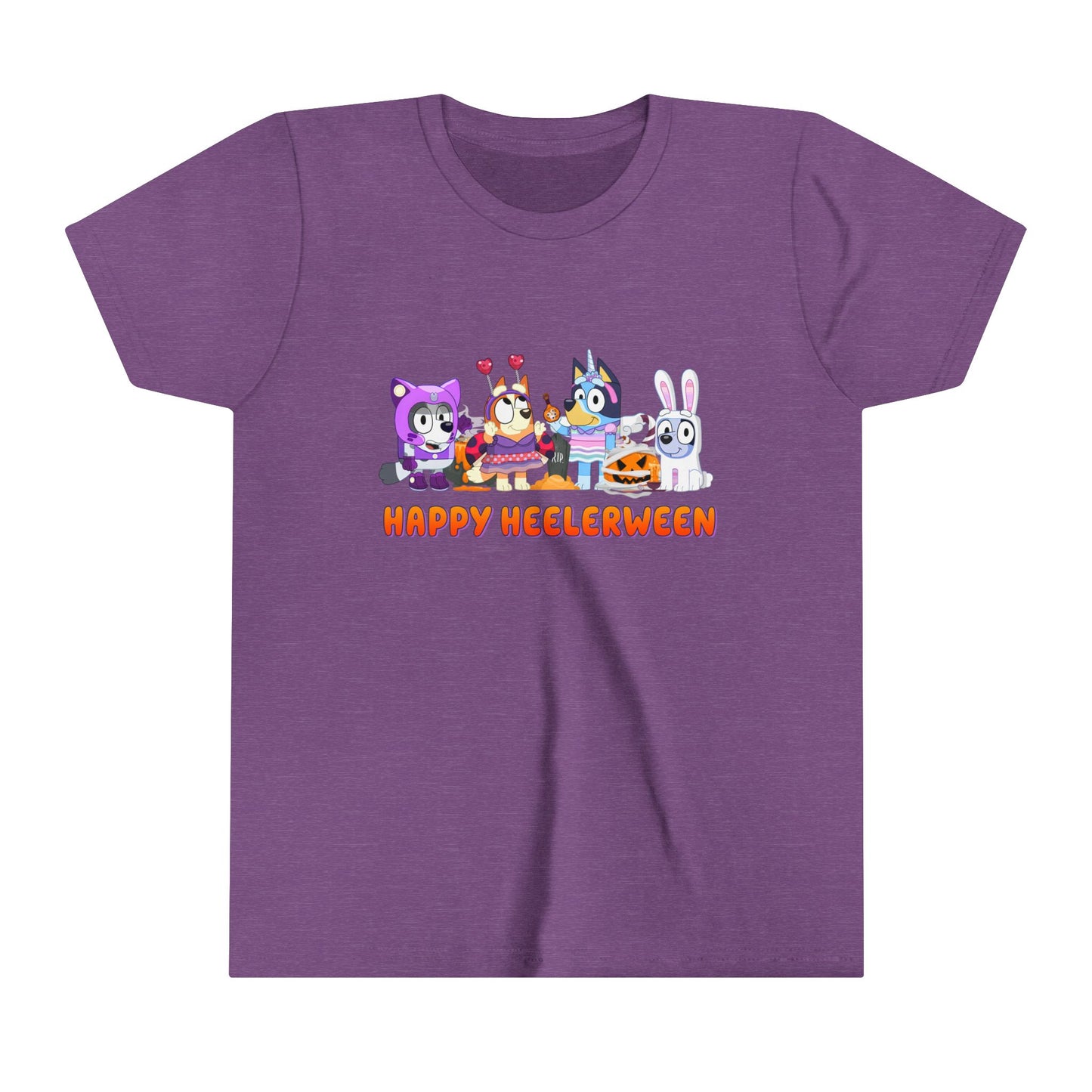 Happy Heelerween Youth Short Sleeve Tee