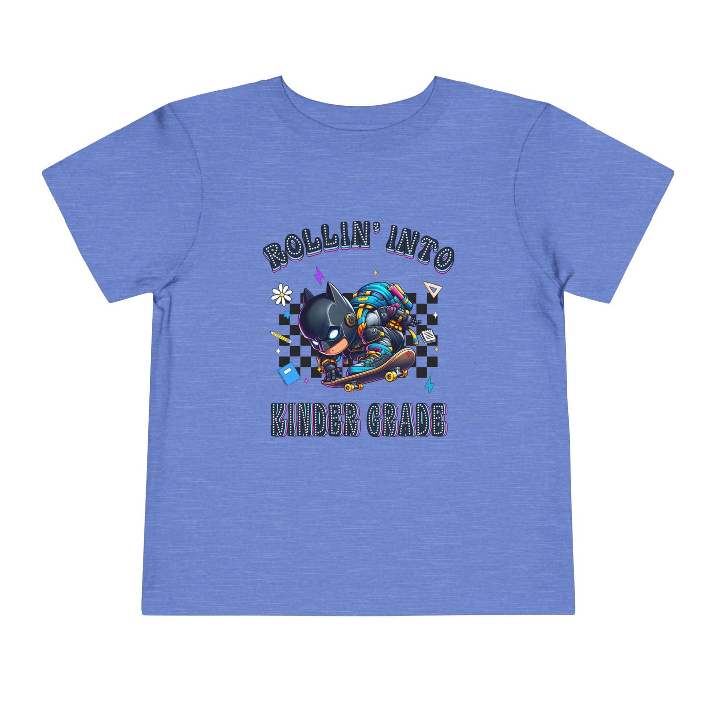 BATMAN - Rollin' Into Kinder Grade Toddler Short Sleeve Tee