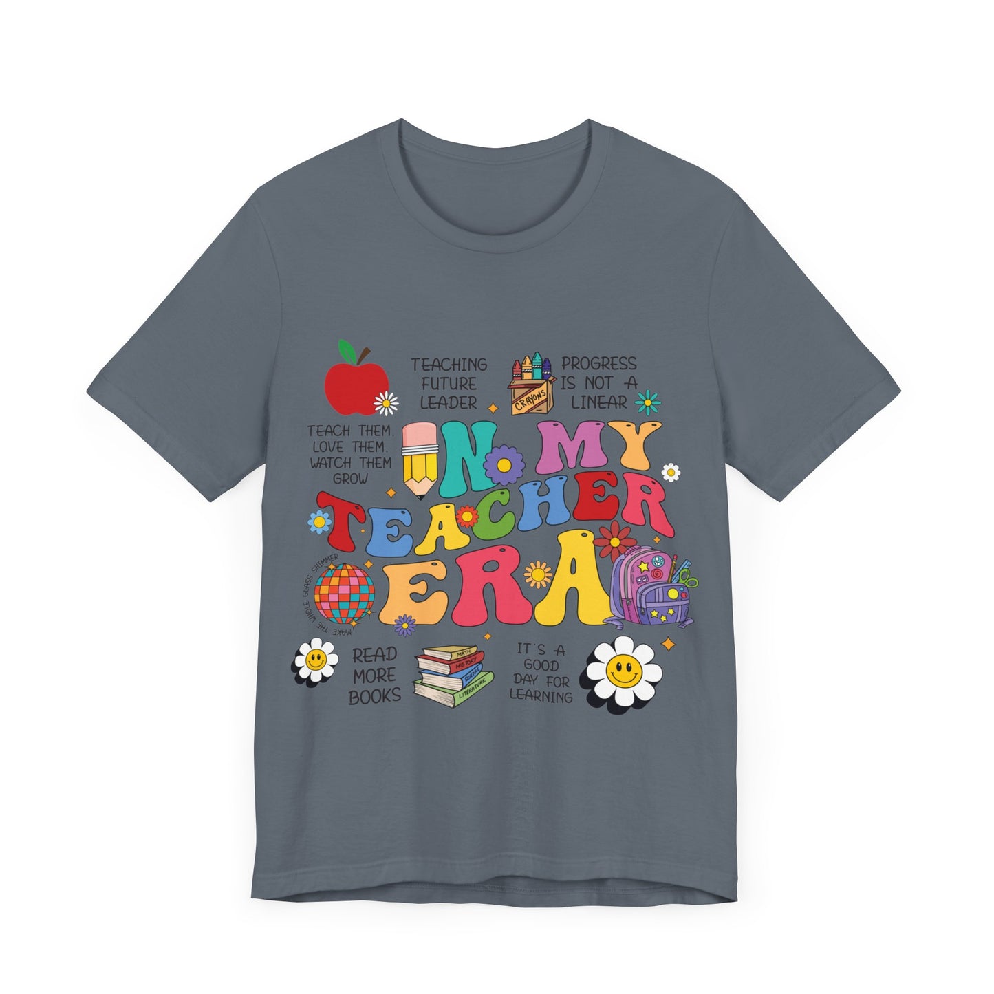 In My Teacher Era Jersey Short Sleeve Tee