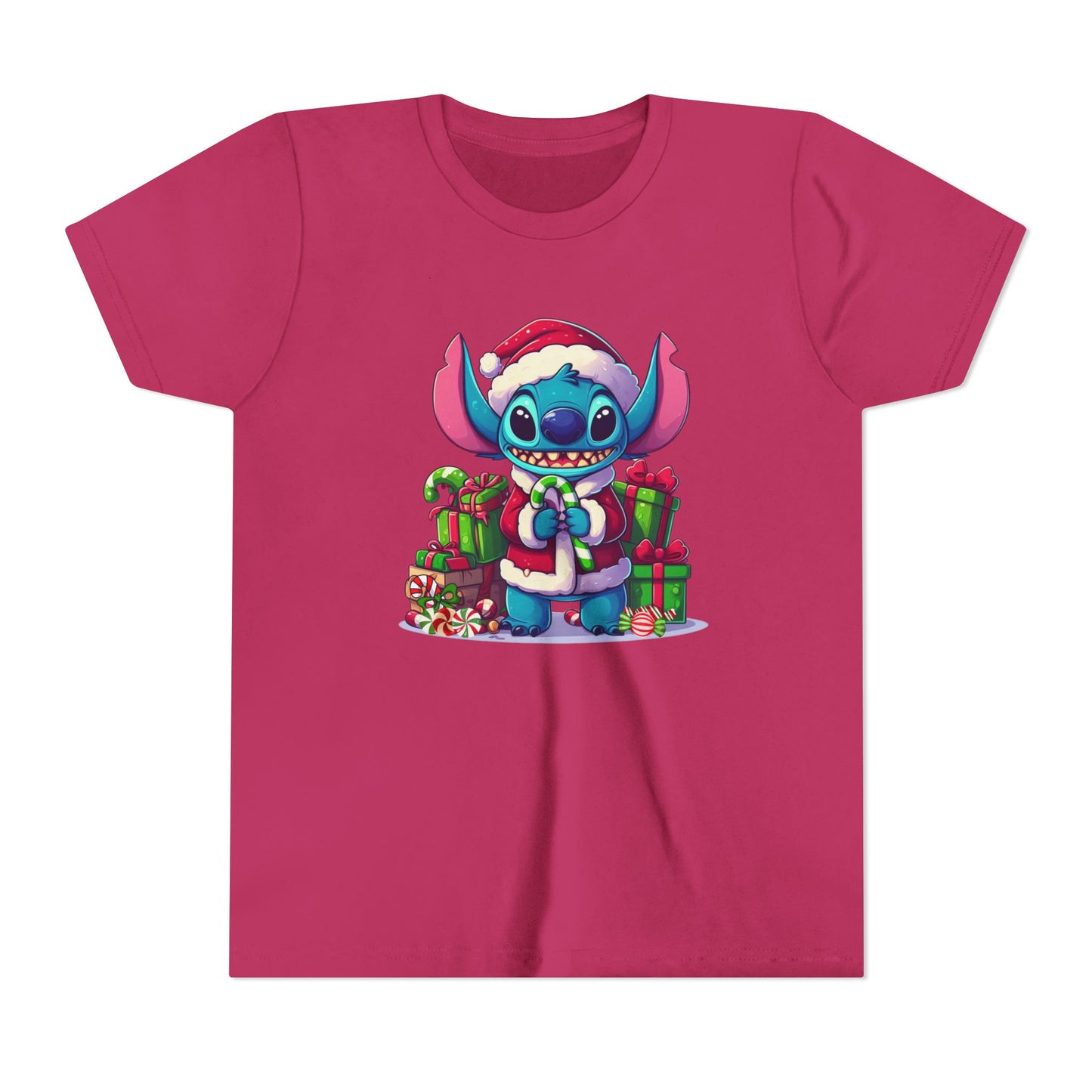 Christmas-Stitch Youth Short Sleeve Tee