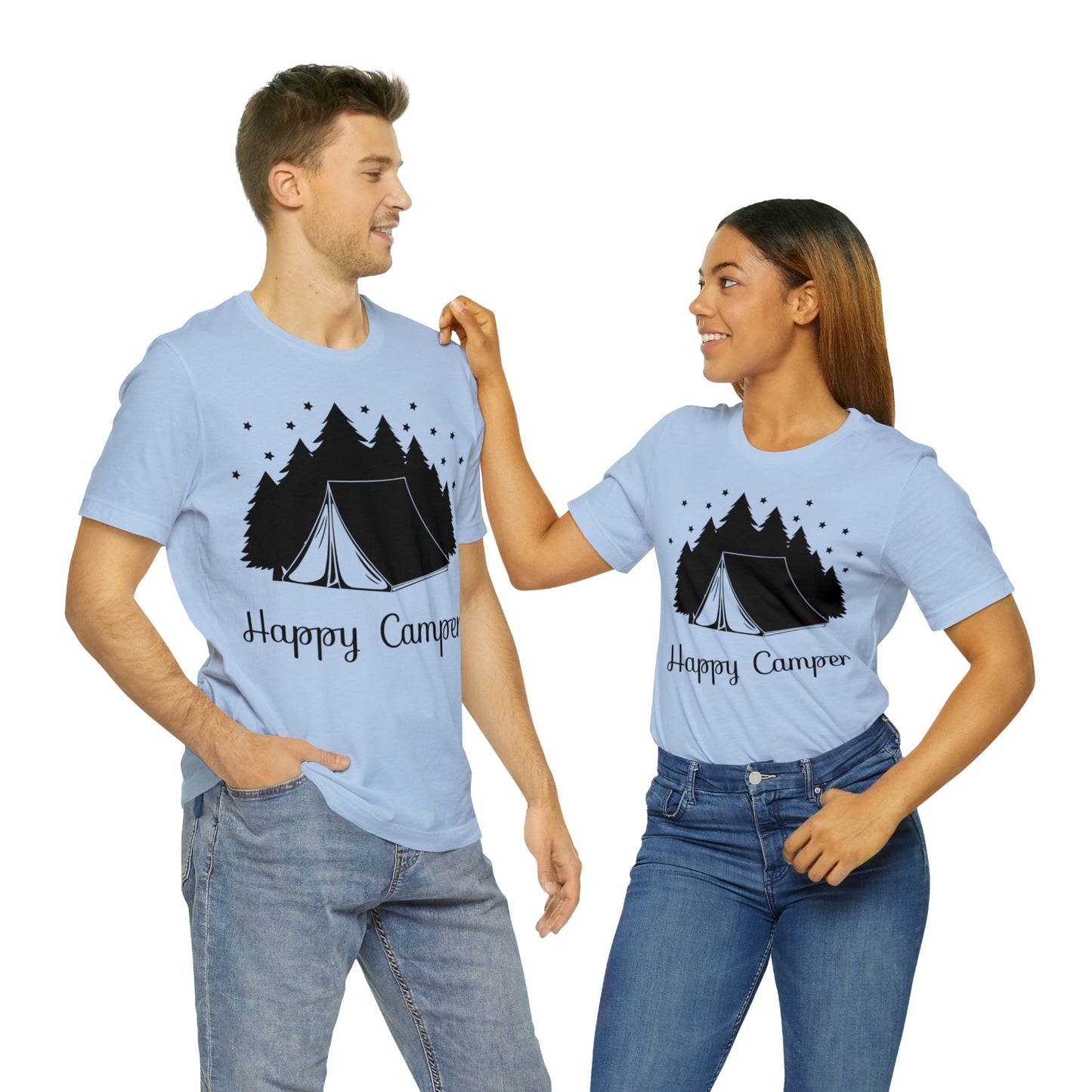 Happy Camper Short Sleeve Tshirt