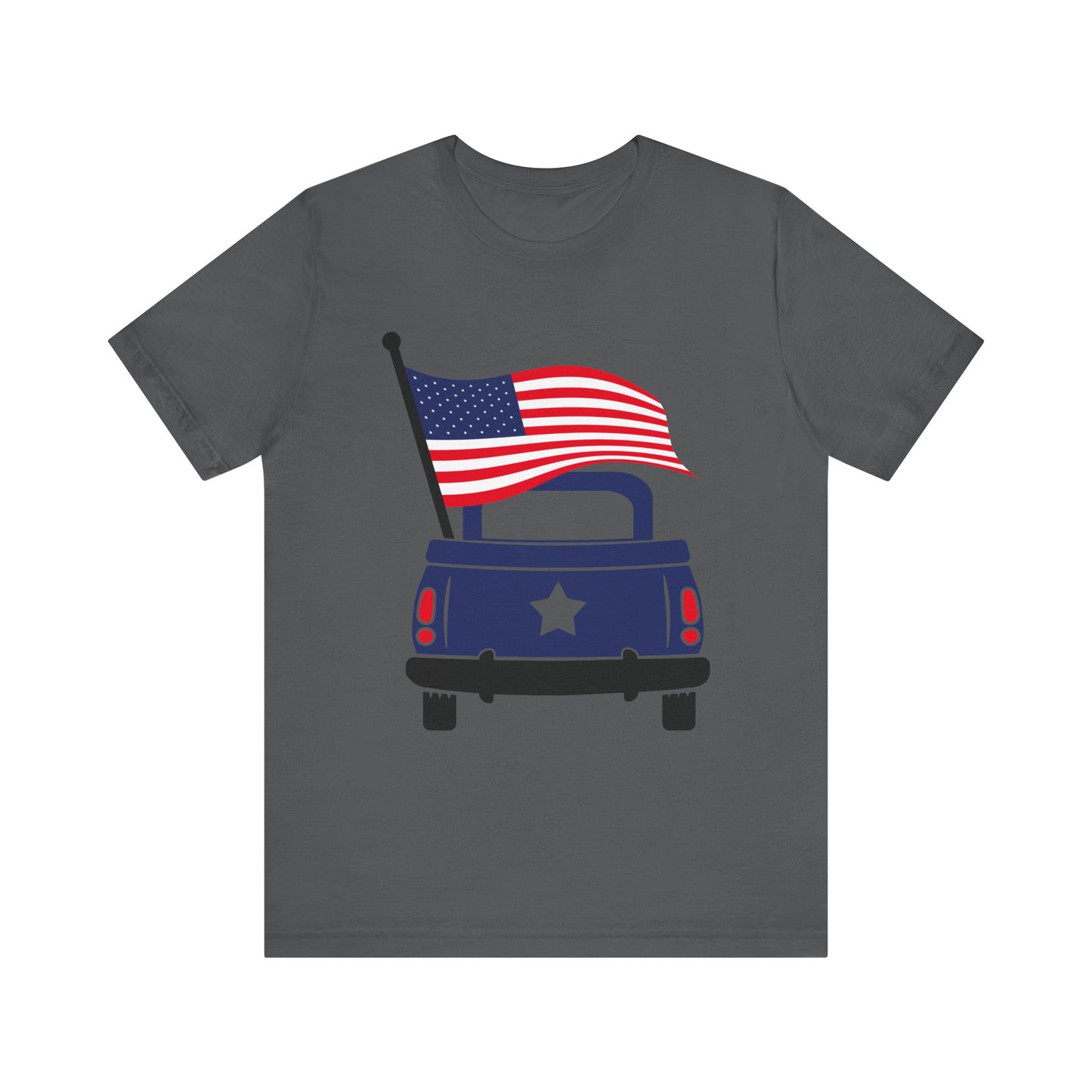 Flag & Truck Jersey Short Sleeve Tee