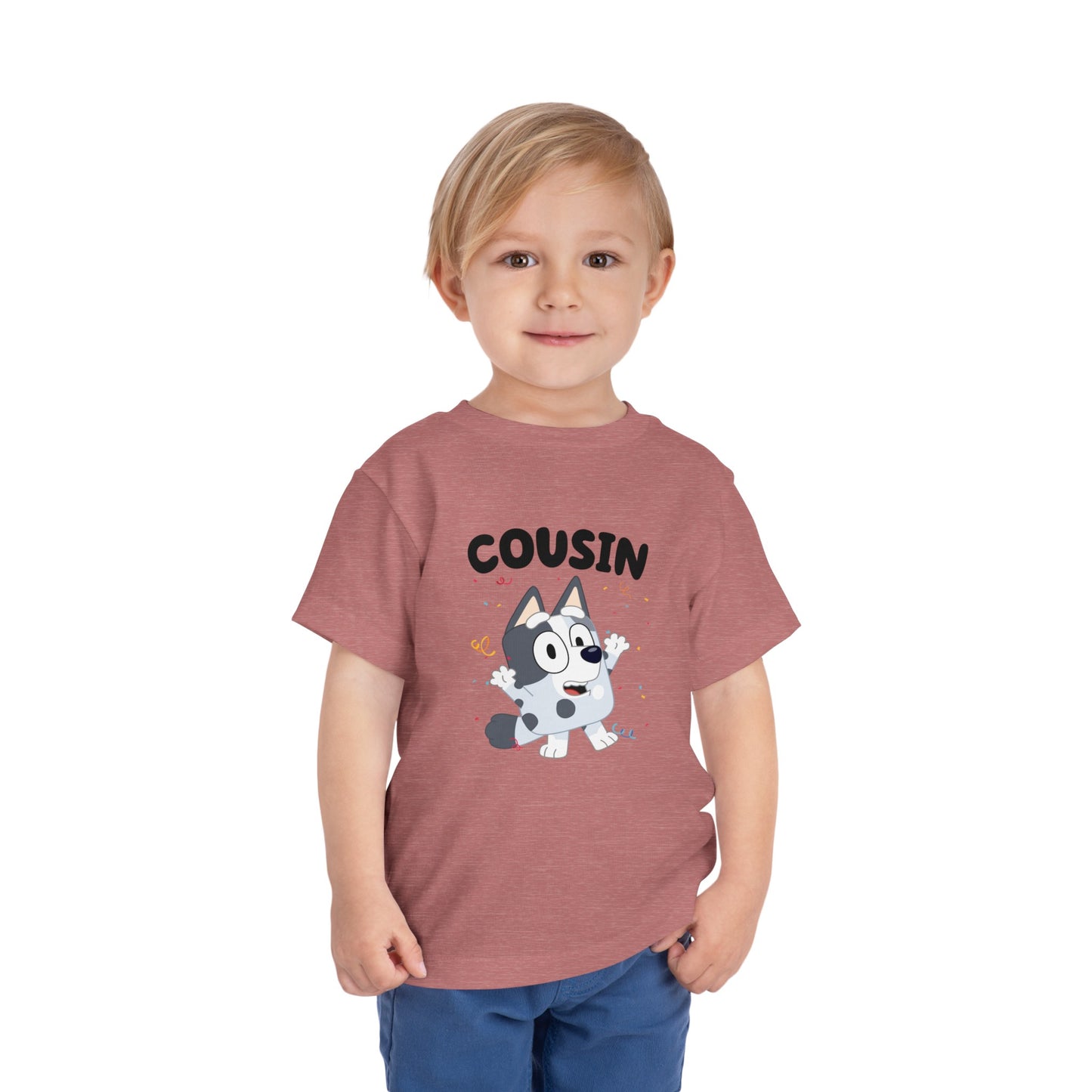 Cousin Birthday Toddler Short Sleeve Tee