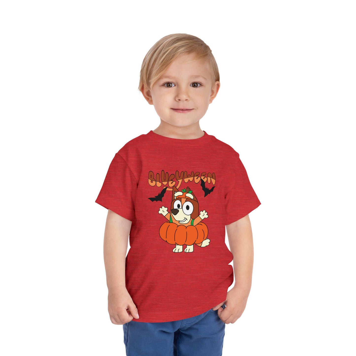 Bingo Blueyween Toddler Short Sleeve Tee