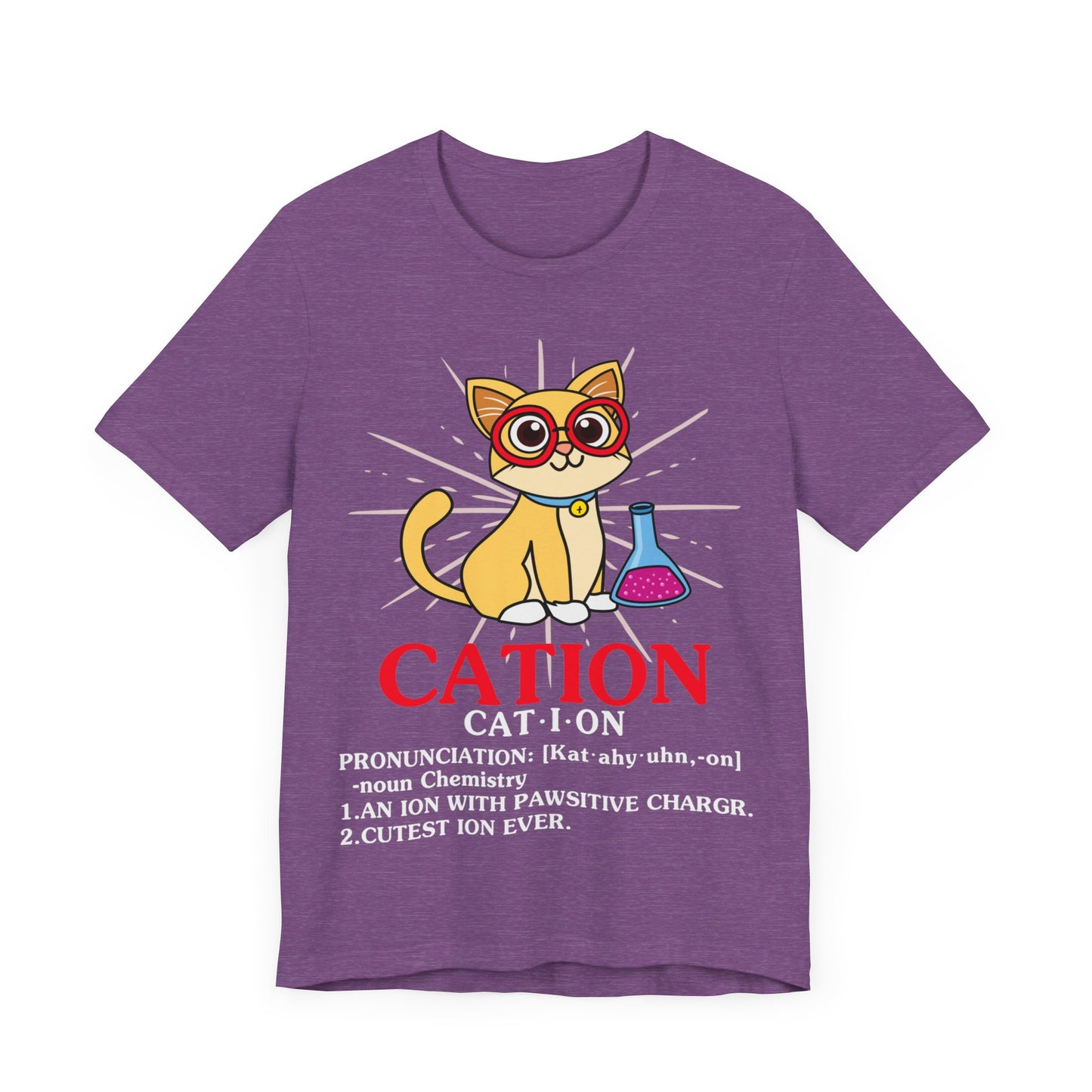 Cat-I-On (Cation) Definition Jersey Short Sleeve Tee