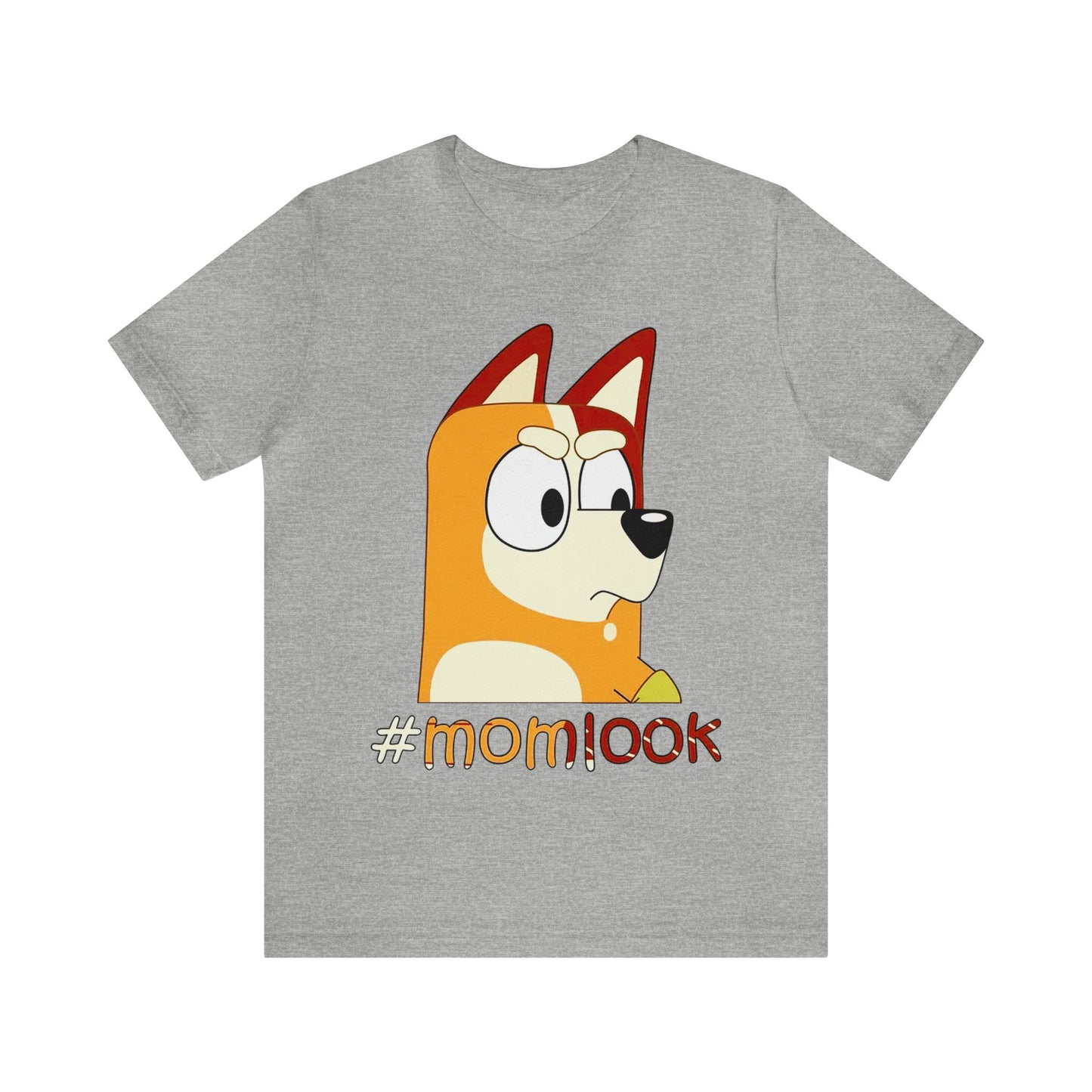 Chilli Heeler #momlook Short Sleeve Tshirt